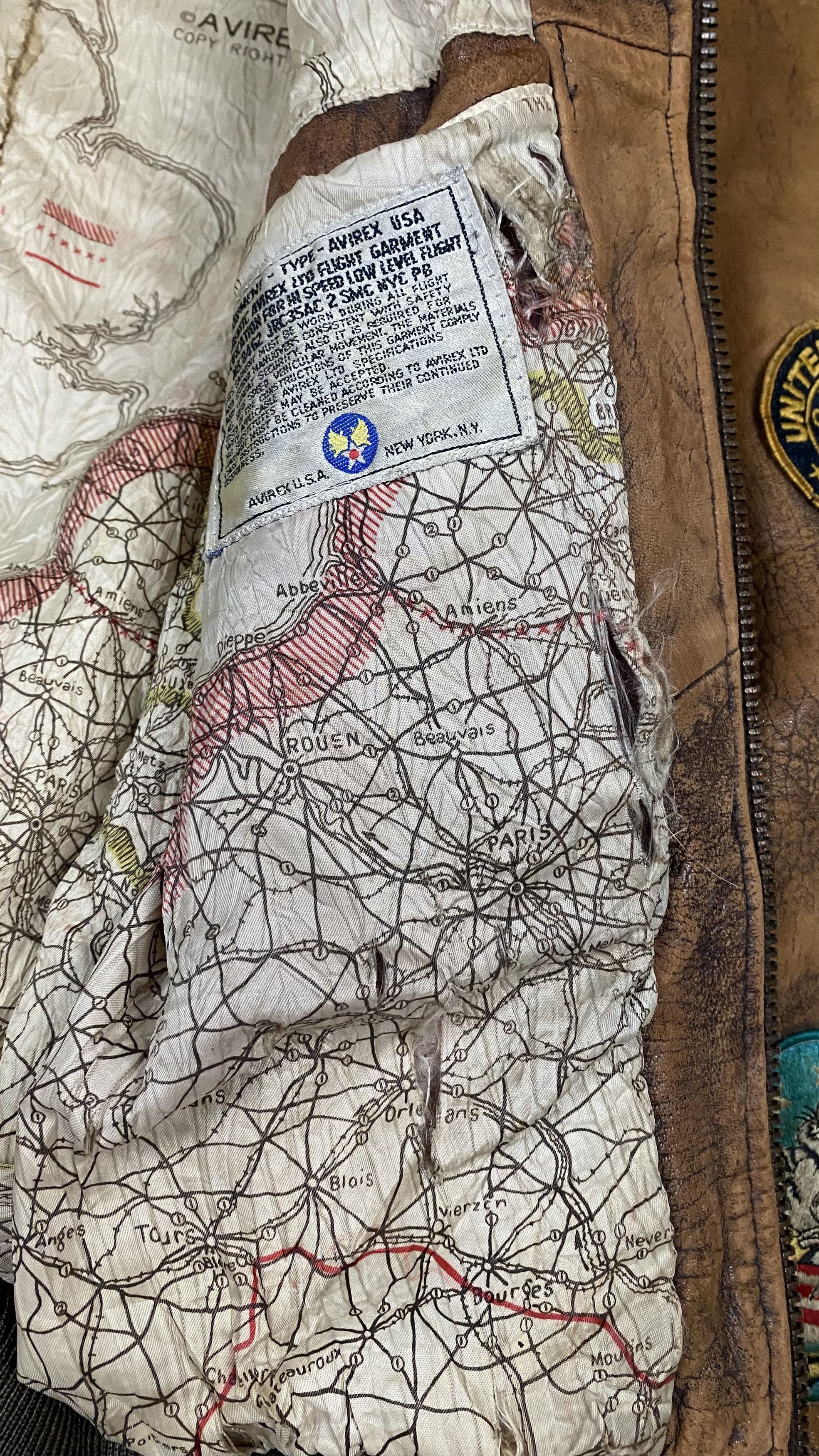 Avirex × Vintage Vintage 80s Brown Avirex G-1 Flight US Leather Jacket Size US L / EU 52-54 / 3 - 18 Thumbnail