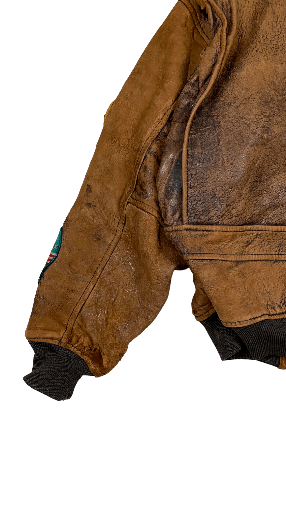 Avirex × Vintage Vintage 80s Brown Avirex G-1 Flight US Leather Jacket Size US L / EU 52-54 / 3 - 12 Thumbnail
