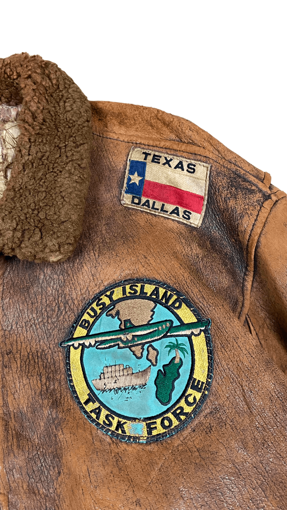 Avirex × Vintage Vintage 80s Brown Avirex G-1 Flight US Leather Jacket Size US L / EU 52-54 / 3 - 5 Thumbnail