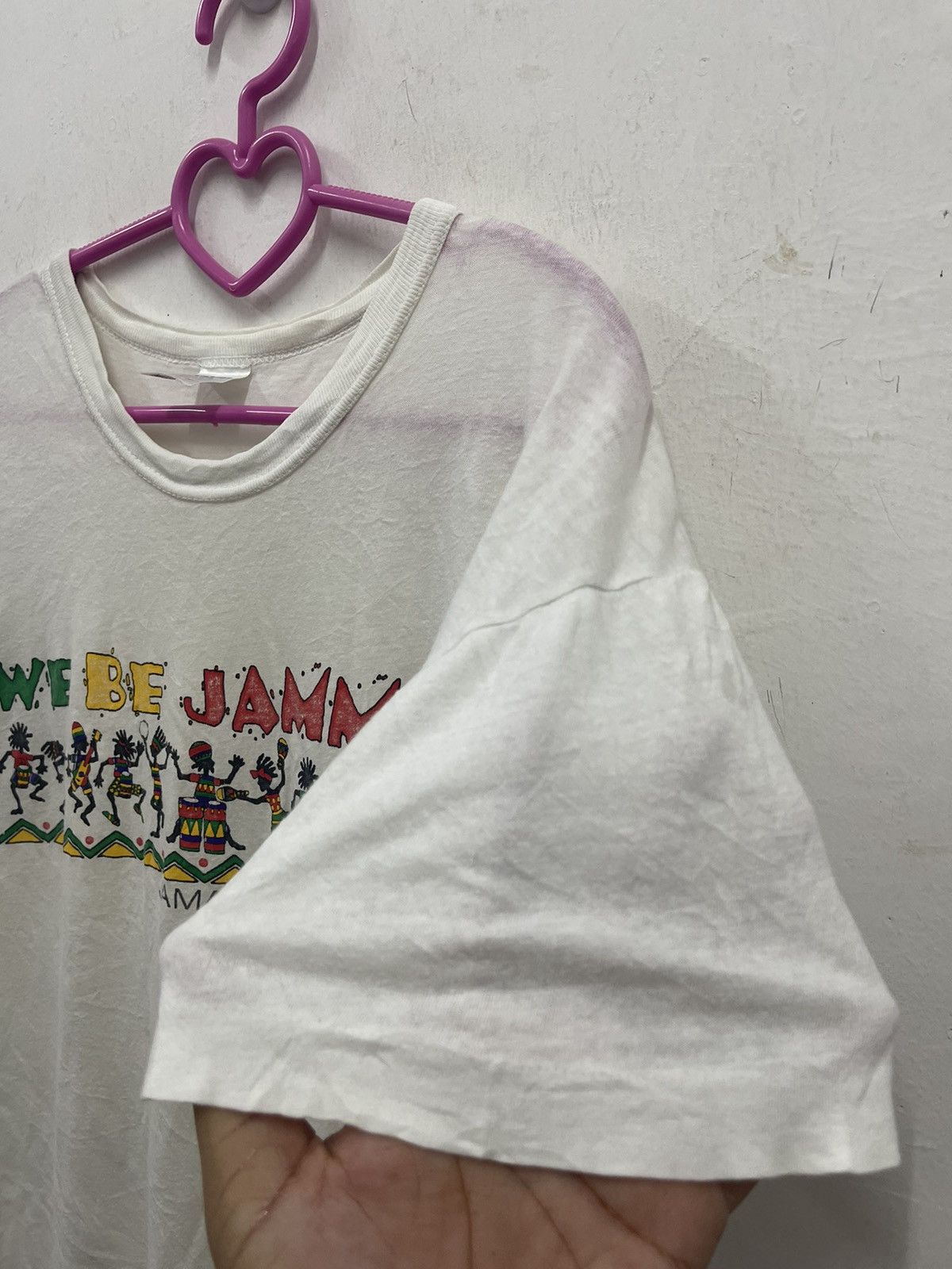 Bob Marley Rare Vintage WE BE JAMMIN’ Jamaica Art Tee Size US S / EU 44-46 / 1 - 2 Thumbnail