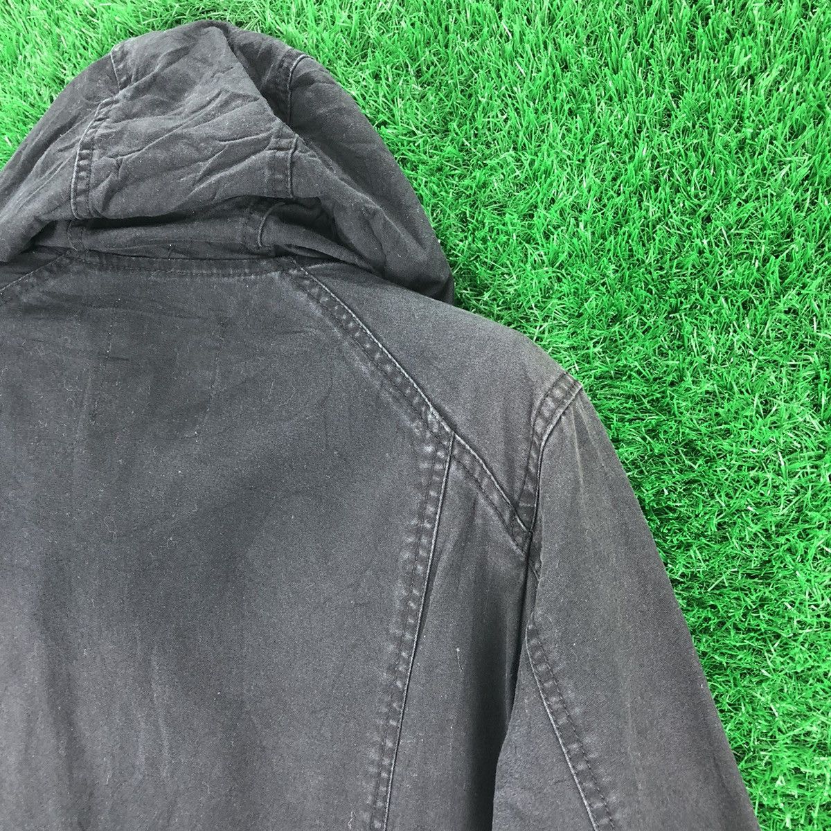 Japanese Brand Vintage 90's Parka Hoodie Punk Britain Flag by Sky Bomber Size US S / EU 44-46 / 1 - 5 Thumbnail