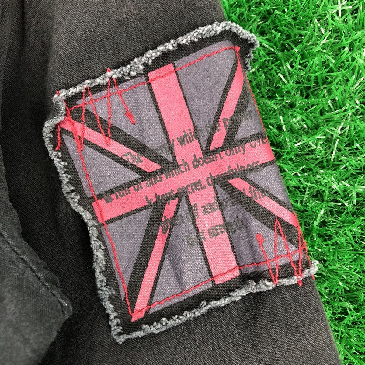 Japanese Brand Vintage 90's Parka Hoodie Punk Britain Flag by Sky Bomber Size US S / EU 44-46 / 1 - 9 Thumbnail