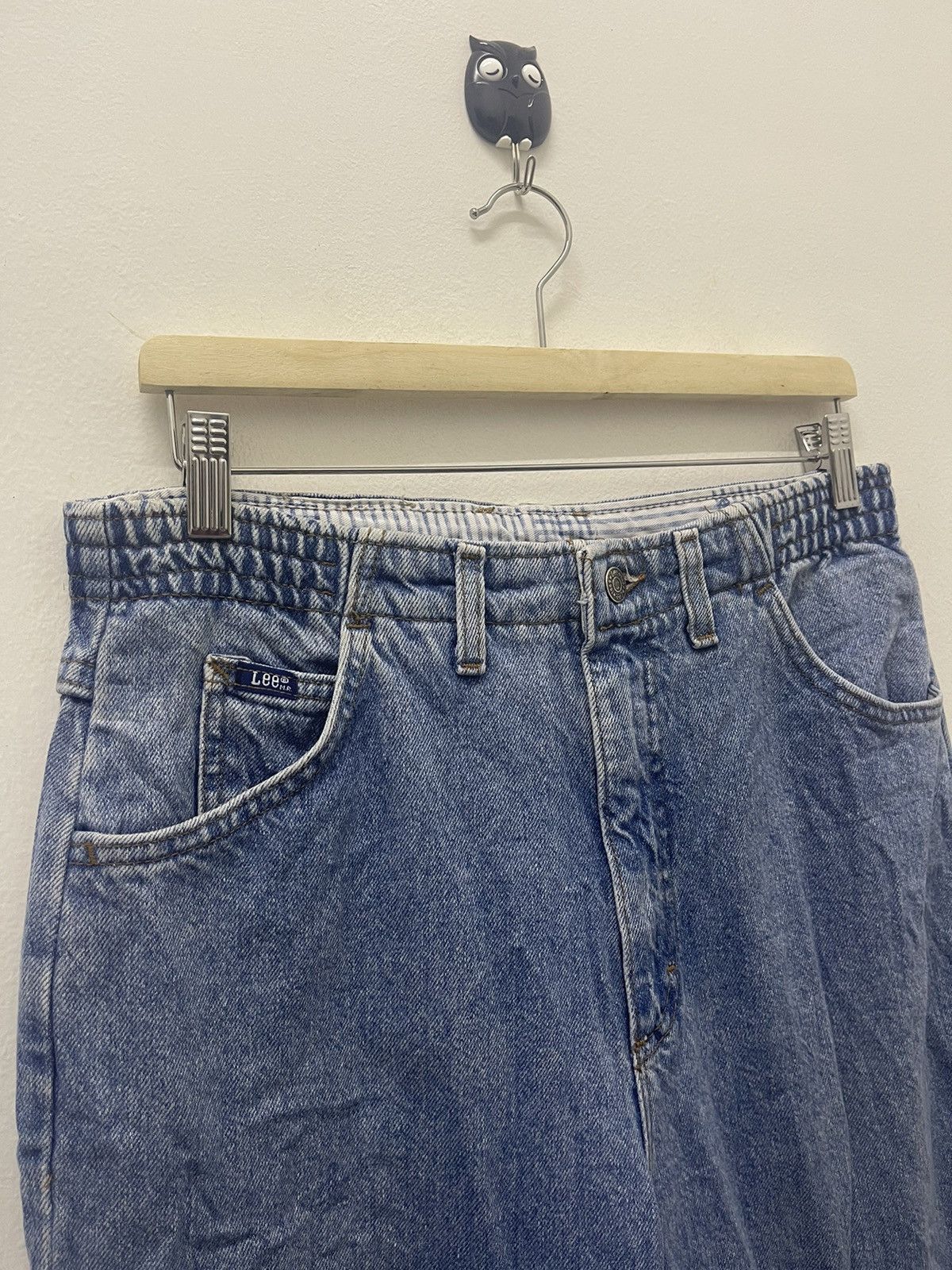 Lee Rare Vintage LEE Made in USA Jeans Size 32" / US 10 / IT 46 - 6 Thumbnail