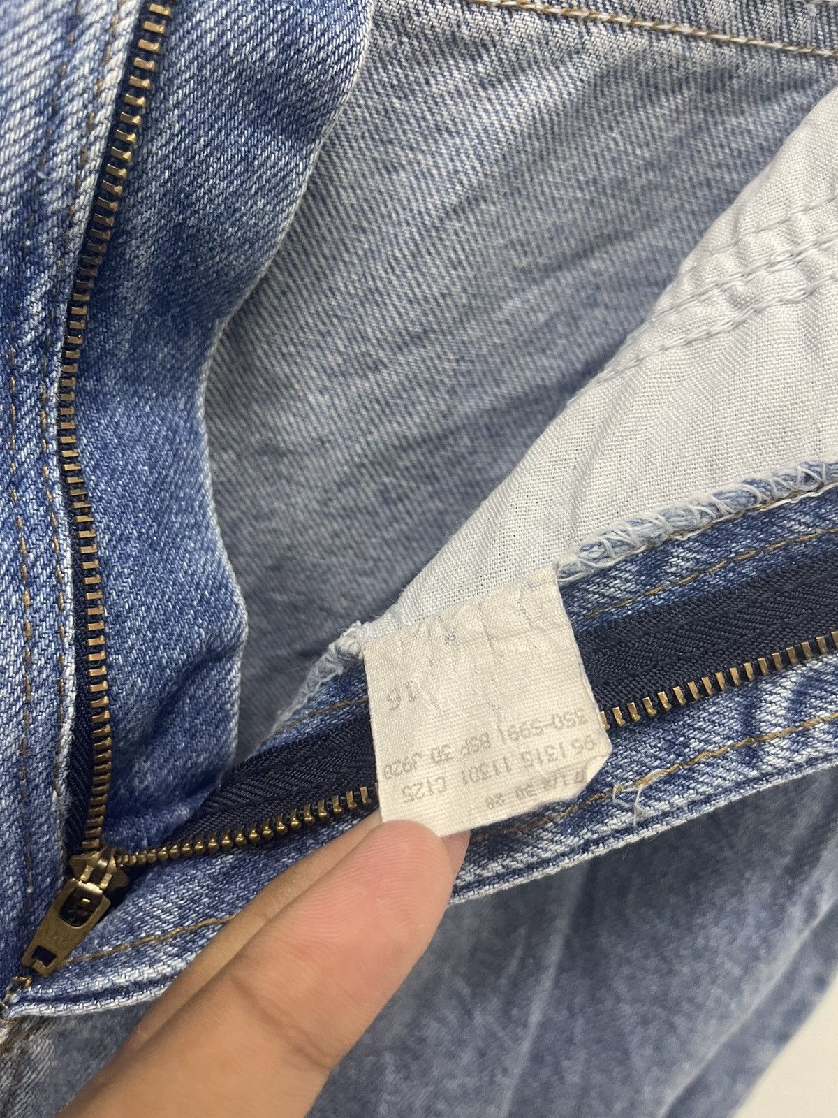 Lee Rare Vintage LEE Made in USA Jeans Size 32" / US 10 / IT 46 - 9 Thumbnail