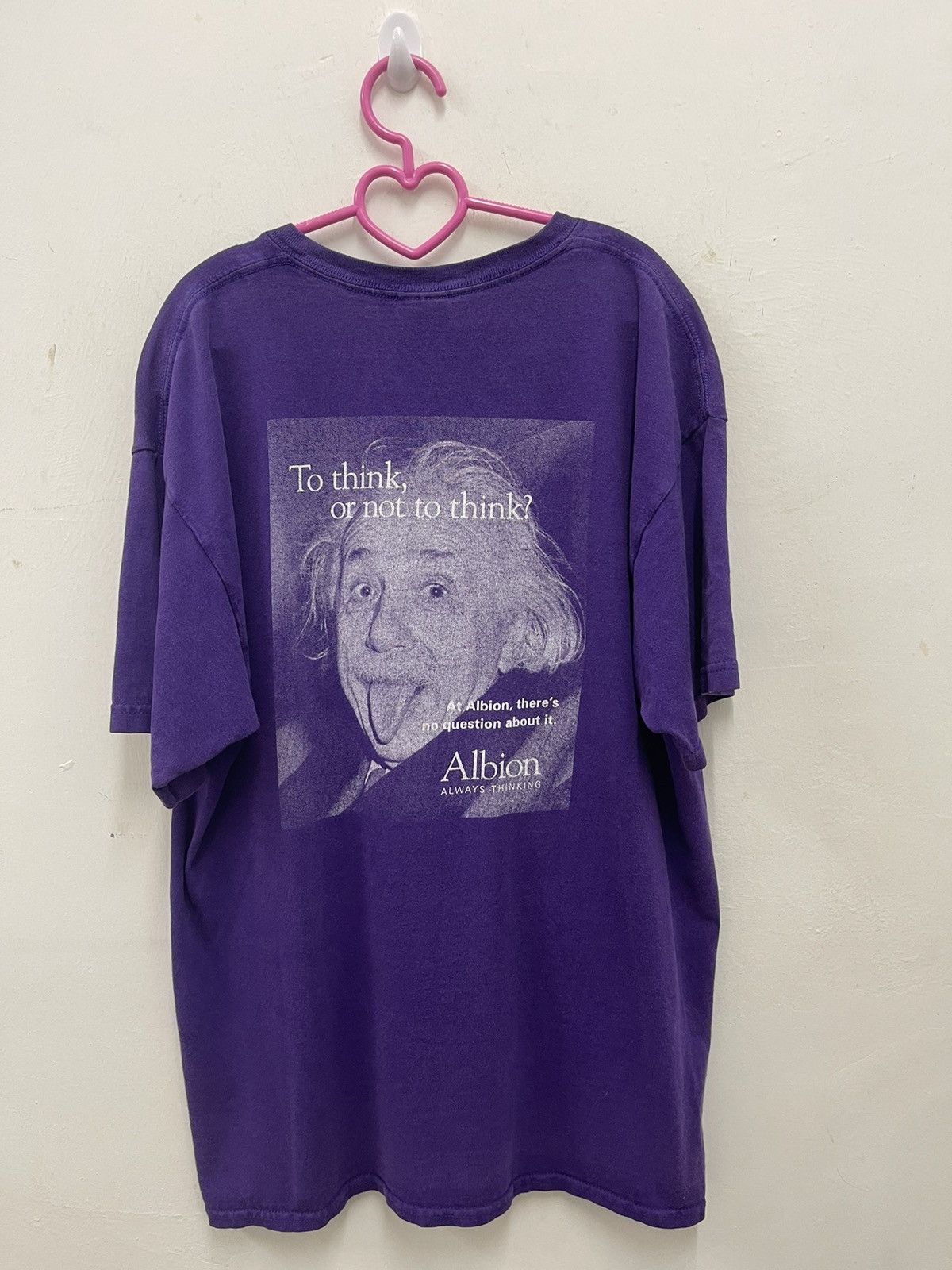 Arts & Science Rare ALBERT EINSTEIN Albion To Think Or Not To Think? Shirt Size US L / EU 52-54 / 3 - 1 Thumbnail