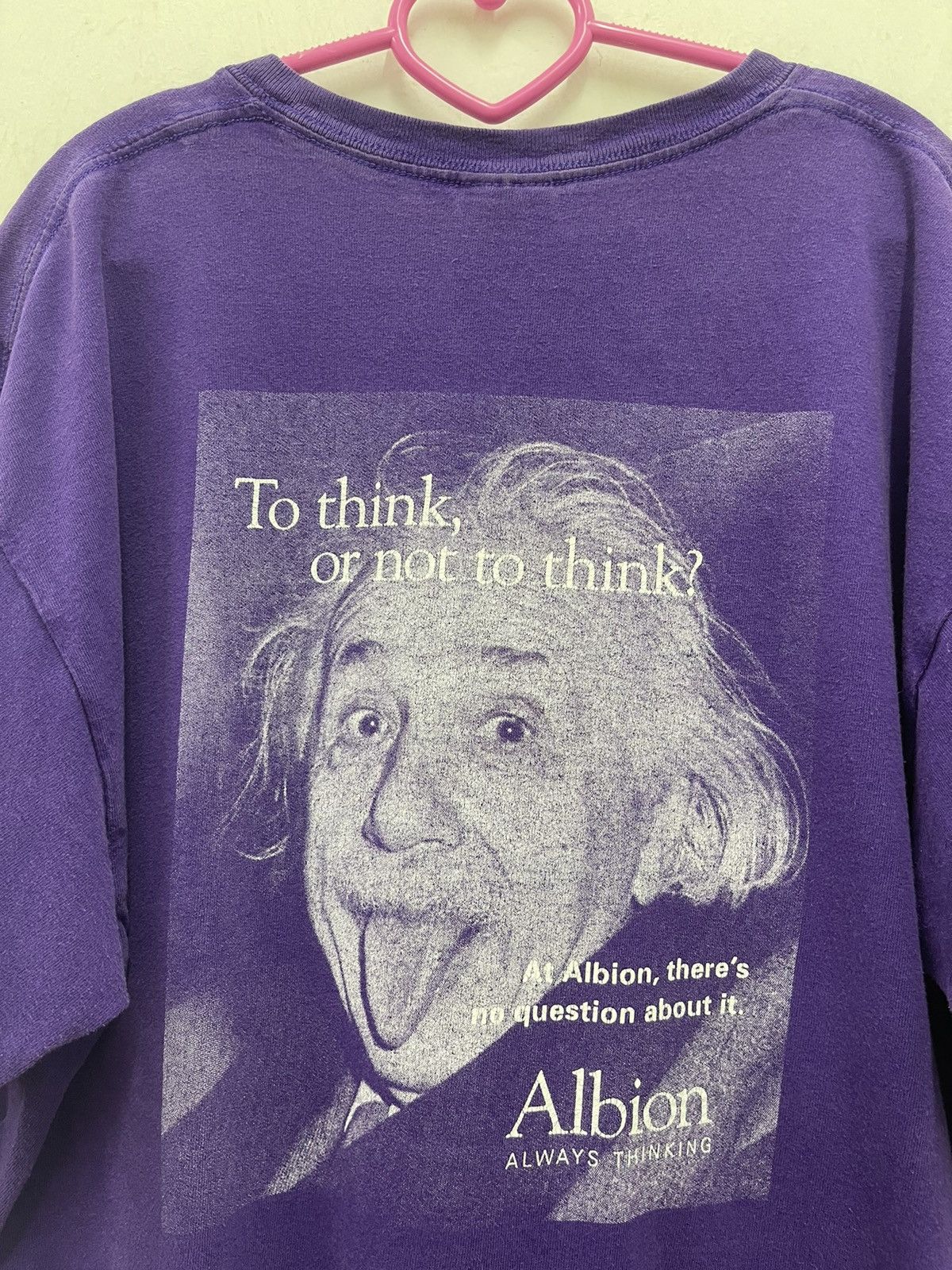 Arts & Science Rare ALBERT EINSTEIN Albion To Think Or Not To Think? Shirt Size US L / EU 52-54 / 3 - 2 Thumbnail