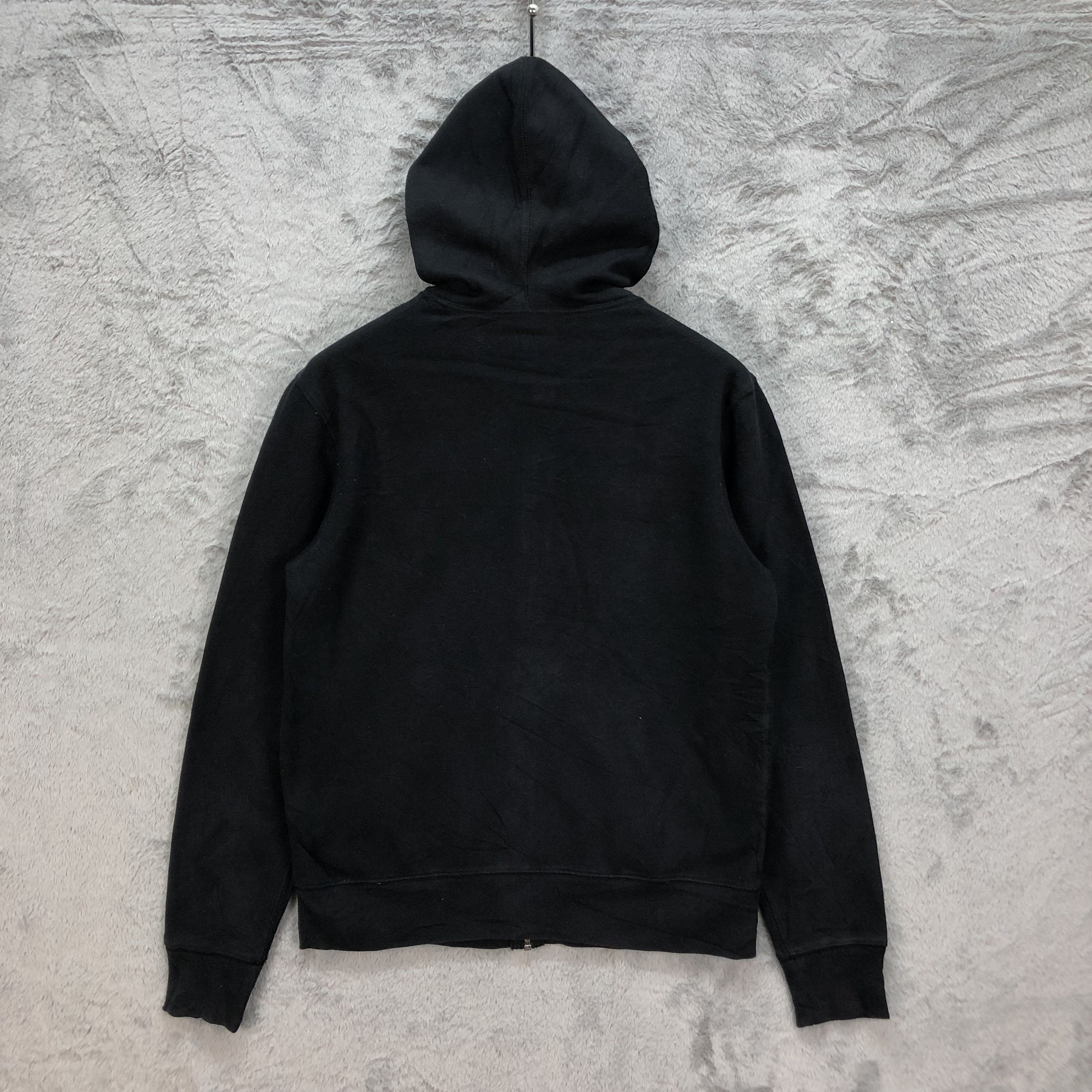 Gap GAP All Black Spell Out Big Logo Zipper Hoodies #4946-29 Size US S / EU 44-46 / 1 - 6 Thumbnail