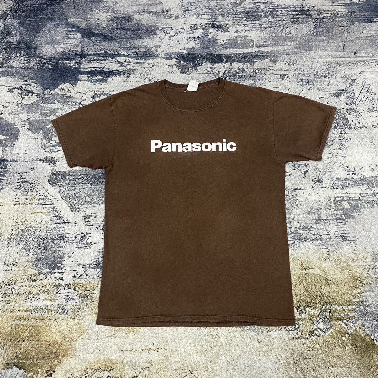 Fruit Of The Loom × Japanese Brand × Vintage Vintage 90s Japanese Panasonic Faded Tee Size US L / EU 52-54 / 3 - 1 Thumbnail