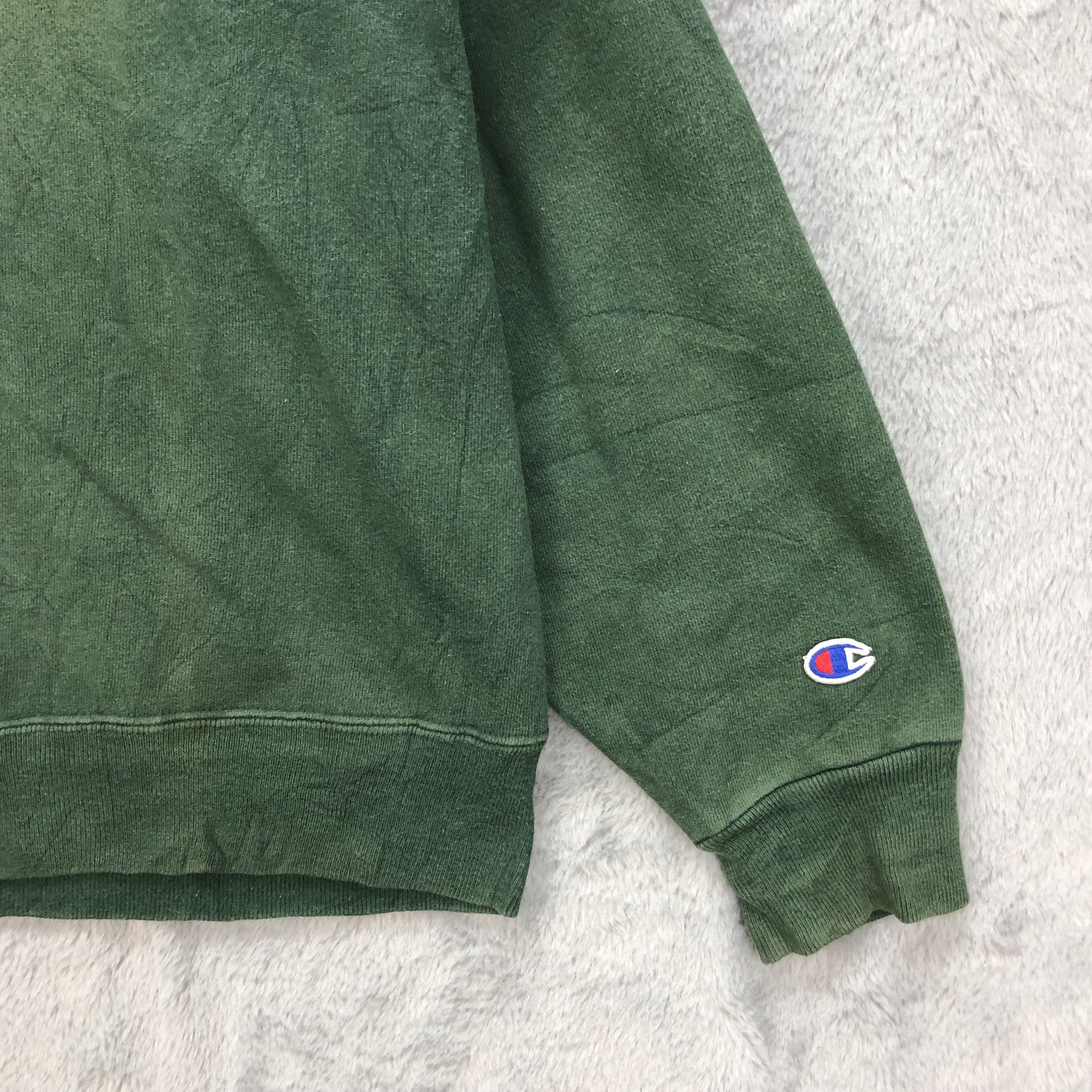 Champion Champion Crewneck Green Sweatshirts #4999-35 Size US L / EU 52-54 / 3 - 7 Thumbnail