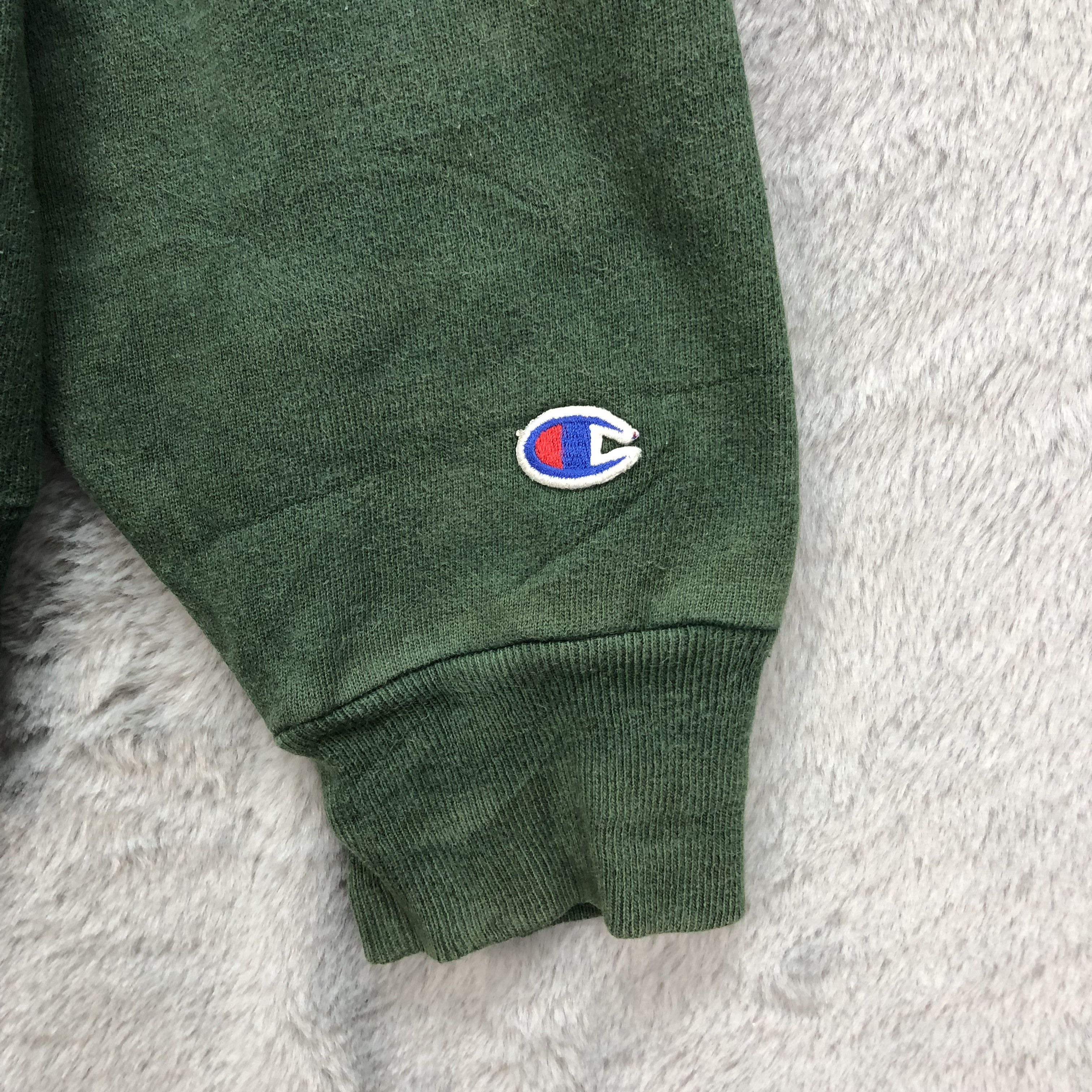 Champion Champion Crewneck Green Sweatshirts #4999-35 Size US L / EU 52-54 / 3 - 8 Thumbnail