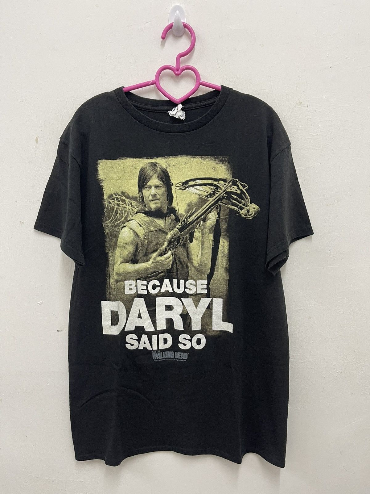image of The Walking Dead Tee in Black, Men's (Size Medium)