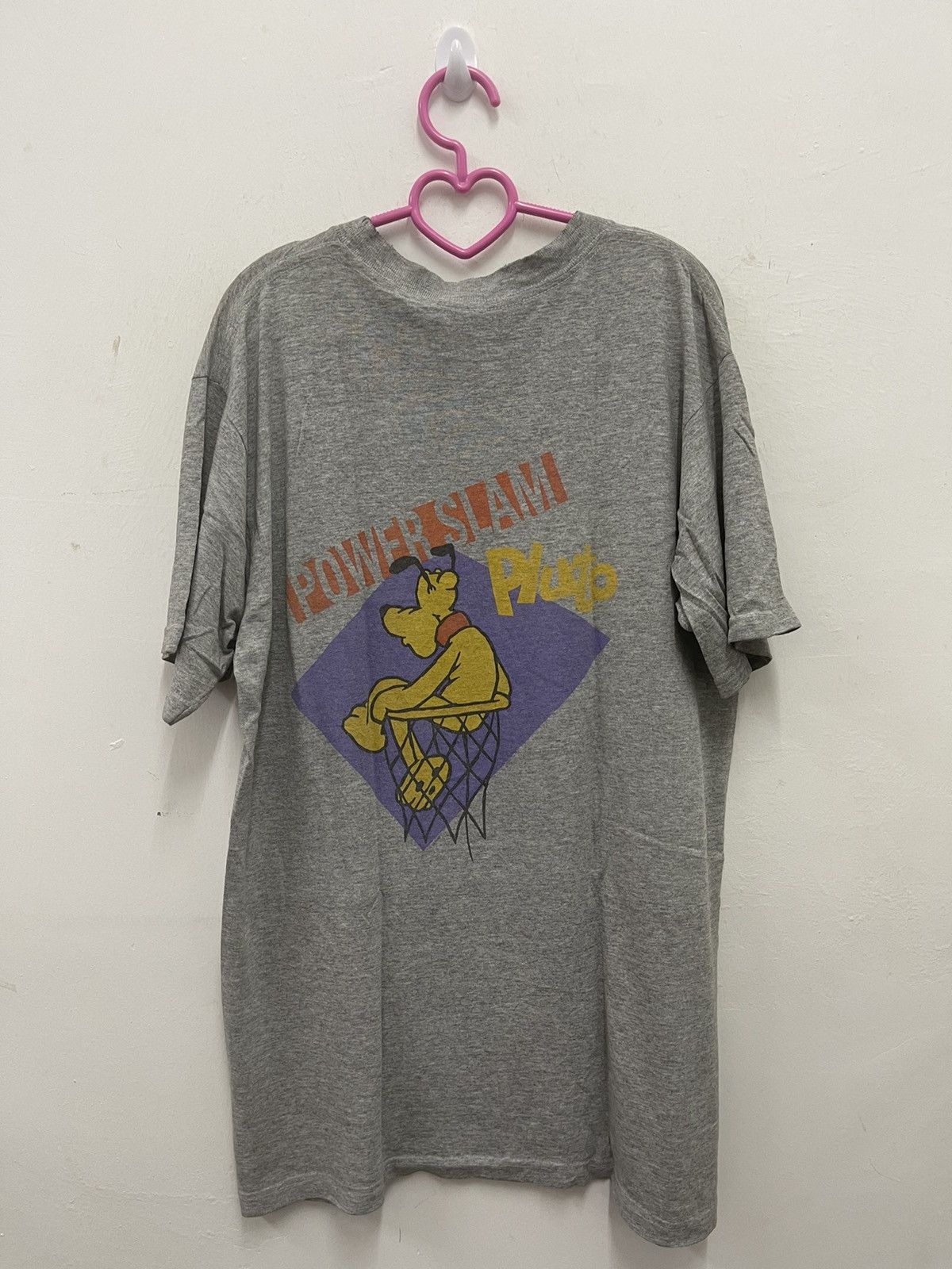 Cartoon Network Rare Vintage POWER SLAM PLUTO Cartoon Basketball Dog Shirt Size US M / EU 48-50 / 2 - 4 Thumbnail