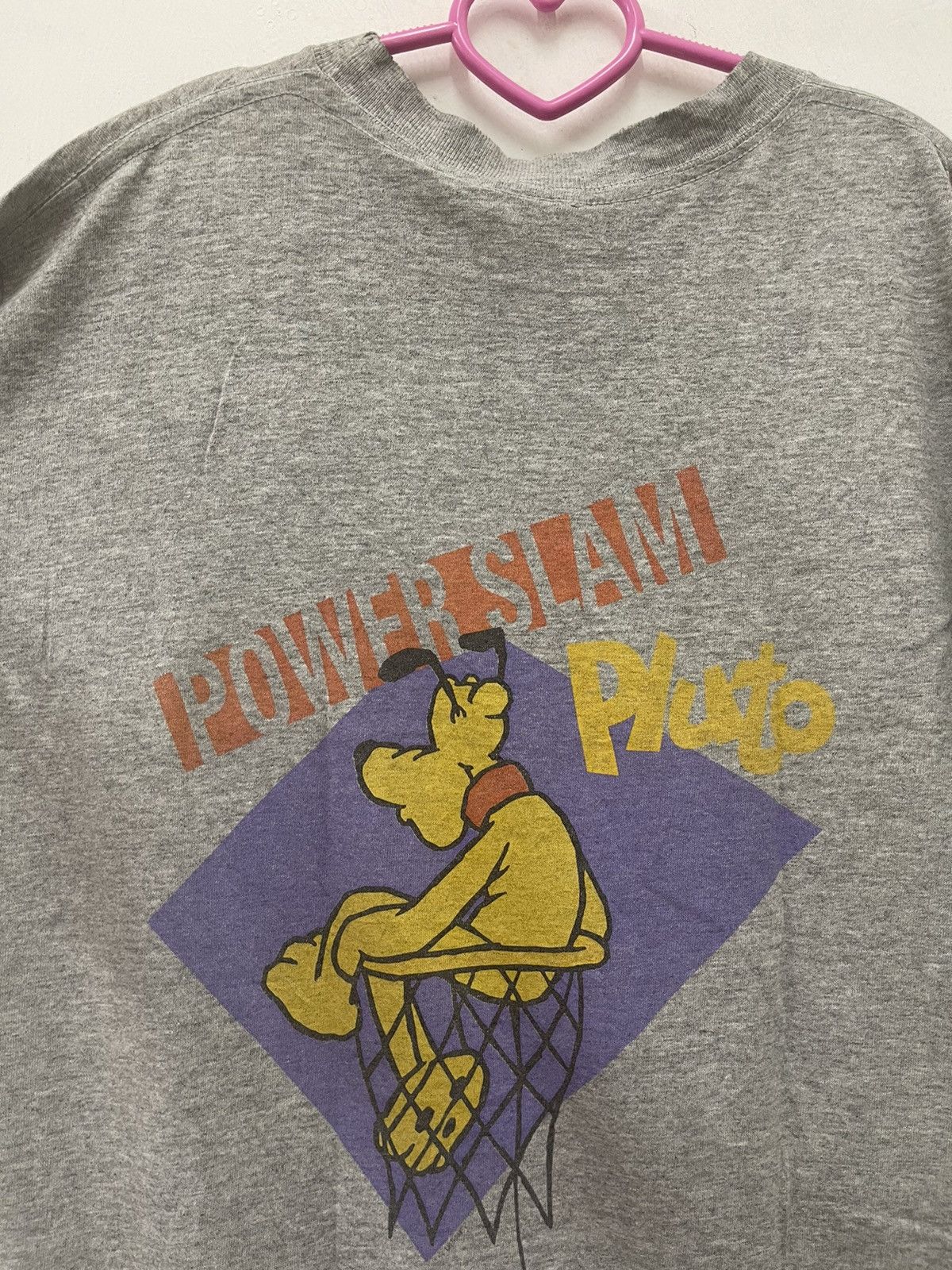 Cartoon Network Rare Vintage POWER SLAM PLUTO Cartoon Basketball Dog Shirt Size US M / EU 48-50 / 2 - 5 Thumbnail