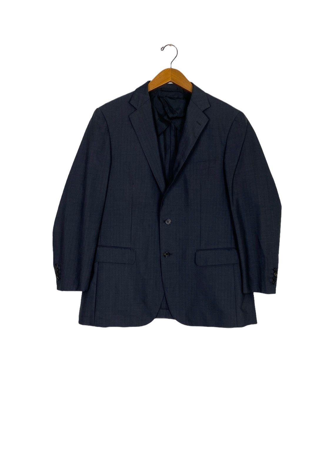 Burberry Rare‼️ Burberry Single Breasted Blazer Stripe Made in Japan Size 42R - 1 Thumbnail