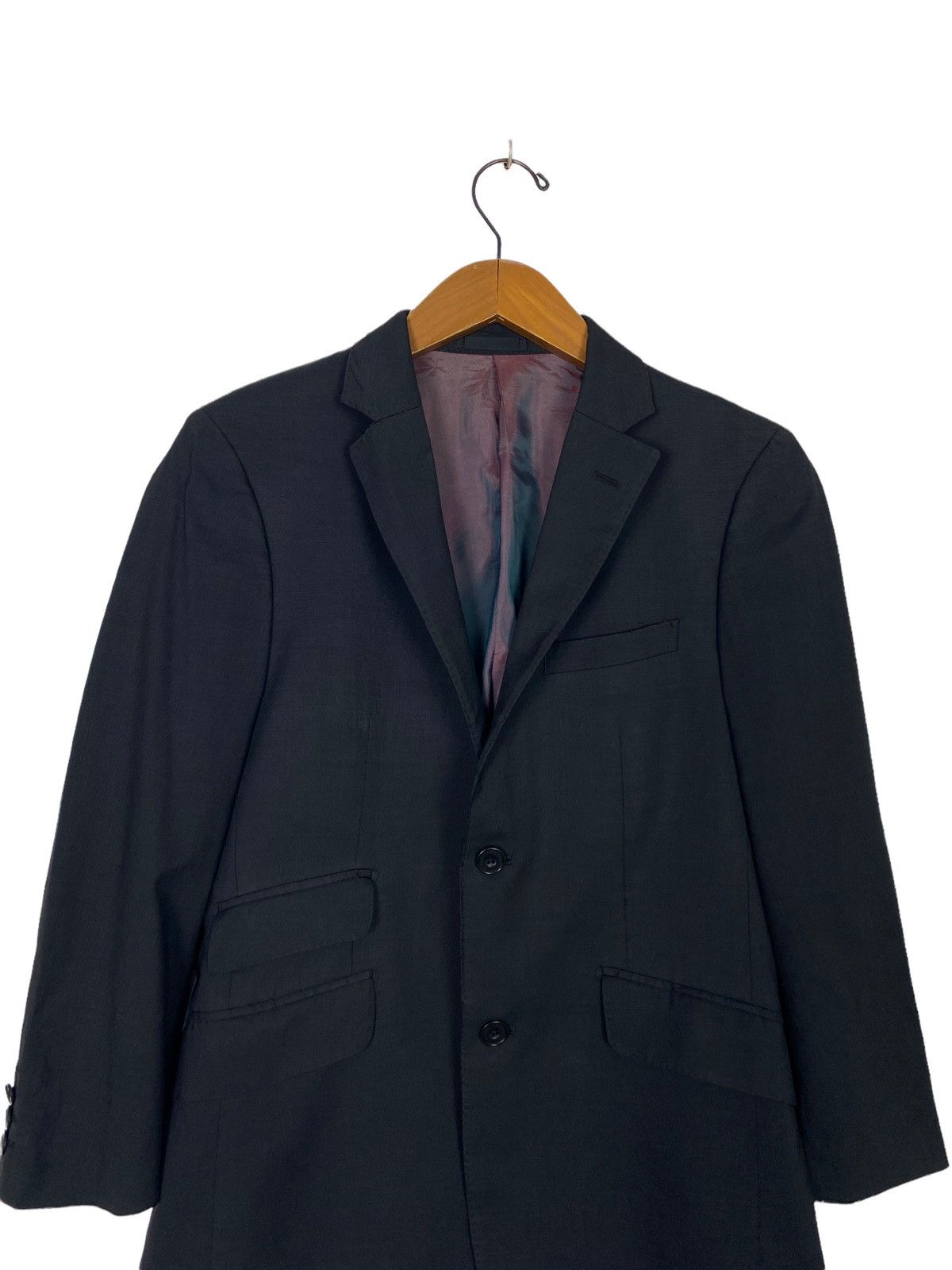 Burberry Rare Burberry Black Label Single Breasted Blazer Made Japan Size 40S - 3 Thumbnail