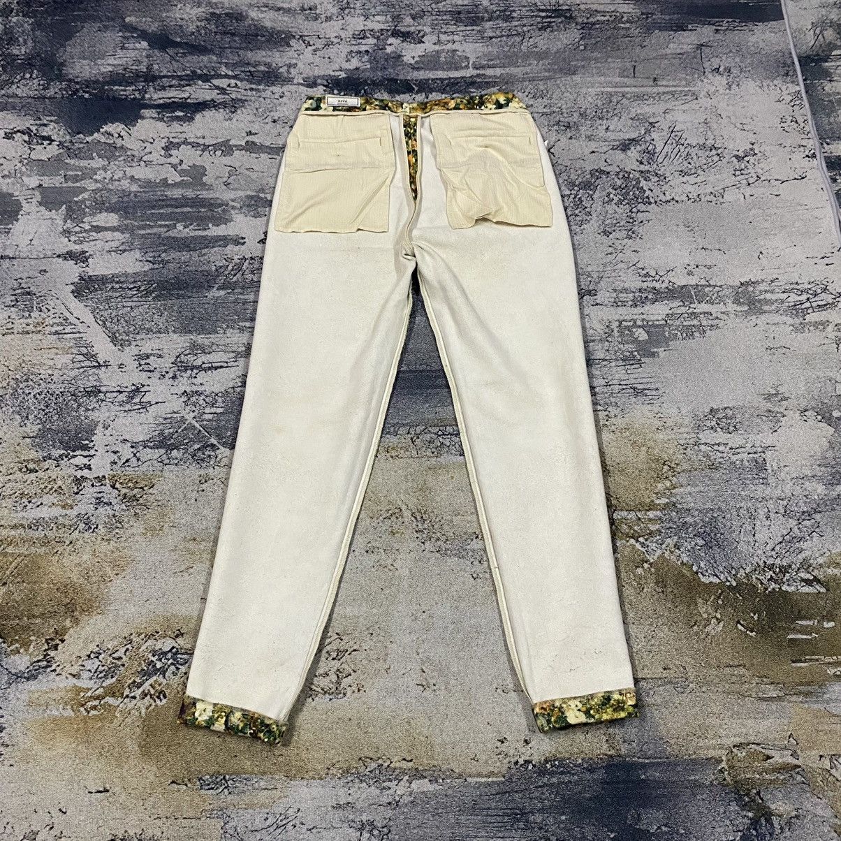 AMI AMI Paris Alexandre Mattuisi Flower Motive Pants Size US 30 / EU 46 - 17 Thumbnail
