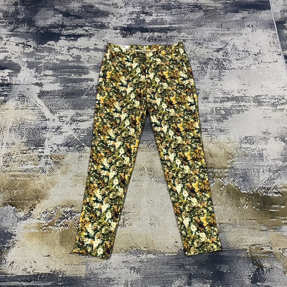 AMI AMI Paris Alexandre Mattuisi Flower Motive Pants Size US 30 / EU 46 - 1 Thumbnail