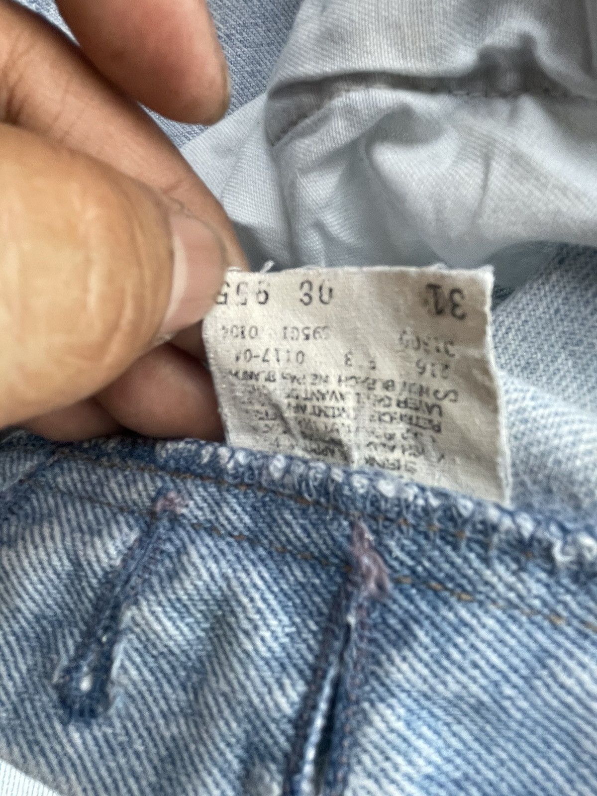 Levi's Vintage Levis 501 e Faded Denim Size 28" / US 6 / IT 42 - 16 Thumbnail
