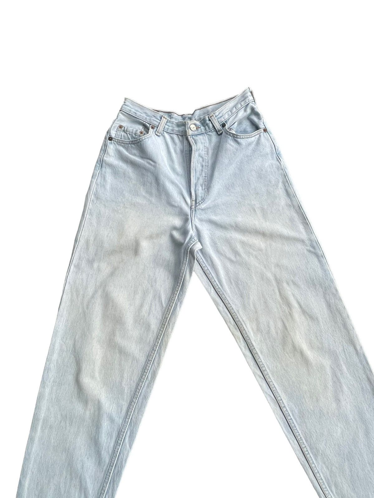 Levi's Vintage Levis 501 e Faded Denim Size 28" / US 6 / IT 42 - 3 Thumbnail
