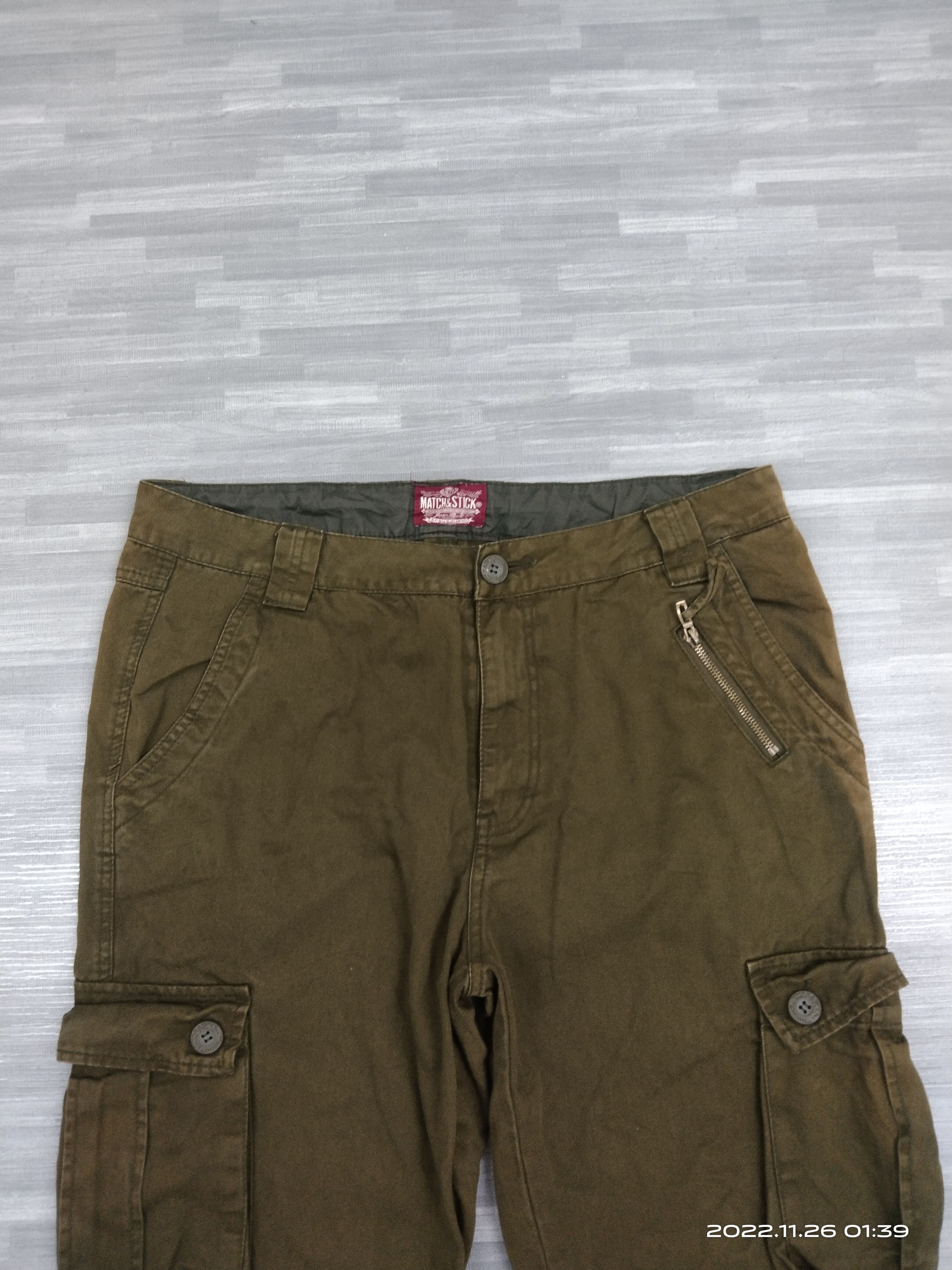 Other TACTICAL SUN FADED MACTH&STICK PARACHUTE PANTS Size US 36 / EU 52 - 3 Thumbnail