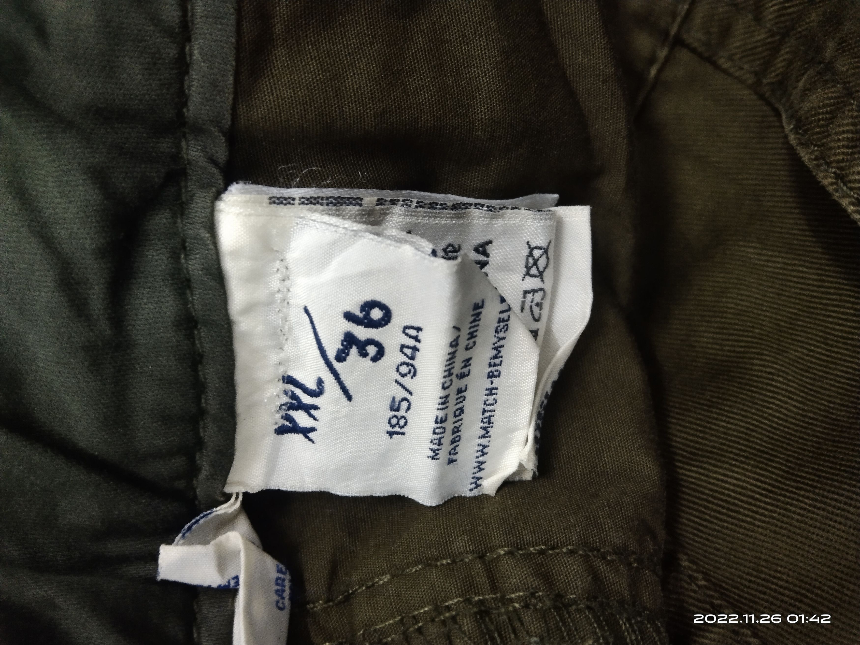 Other TACTICAL SUN FADED MACTH&STICK PARACHUTE PANTS Size US 36 / EU 52 - 8 Thumbnail
