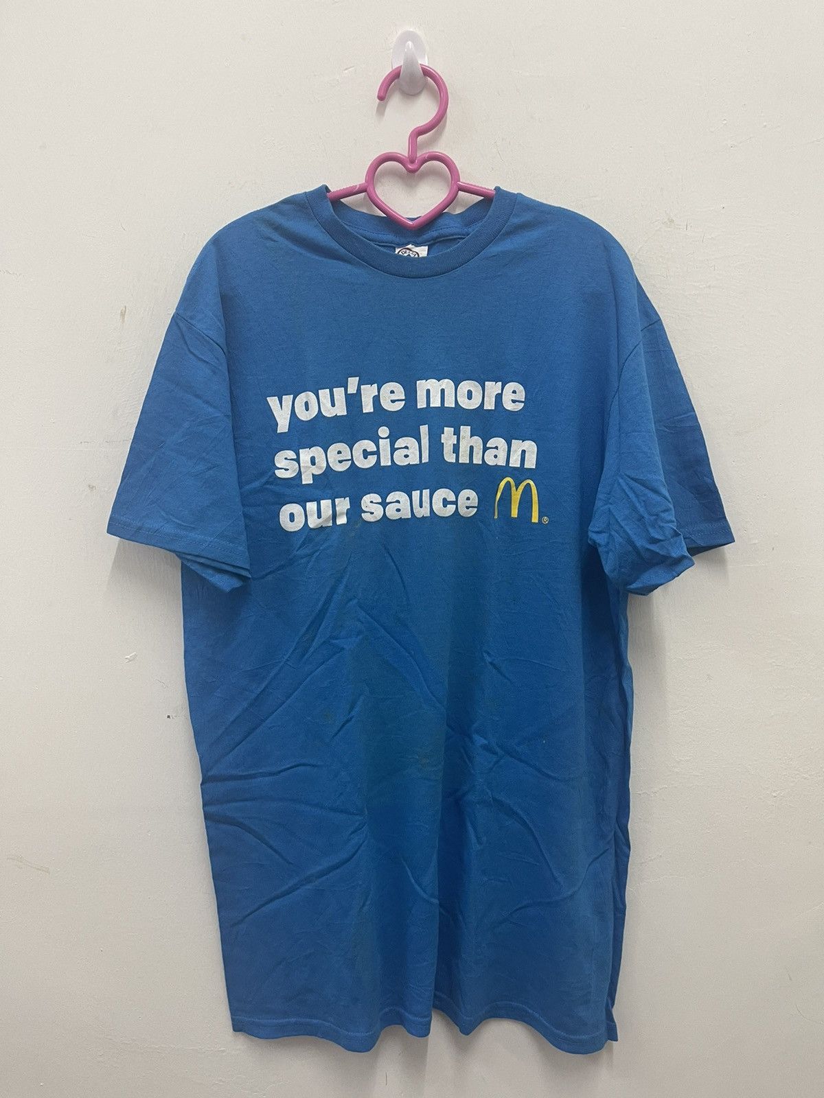 Vintage MCDONALDS You’re More Special Than Our Sauce Mcd Promo Tee Size US M / EU 48-50 / 2 - 1 Thumbnail