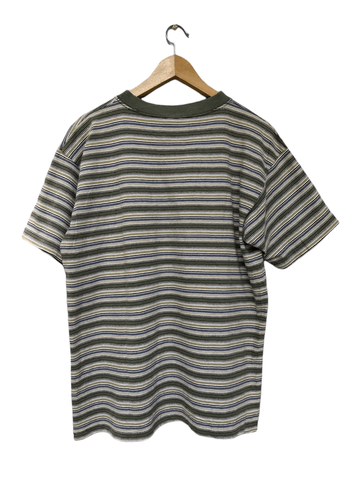 Hang Ten Vintage 90s Hang Ten Stripes Single Stich Size US L / EU 52-54 / 3 - 2 Thumbnail