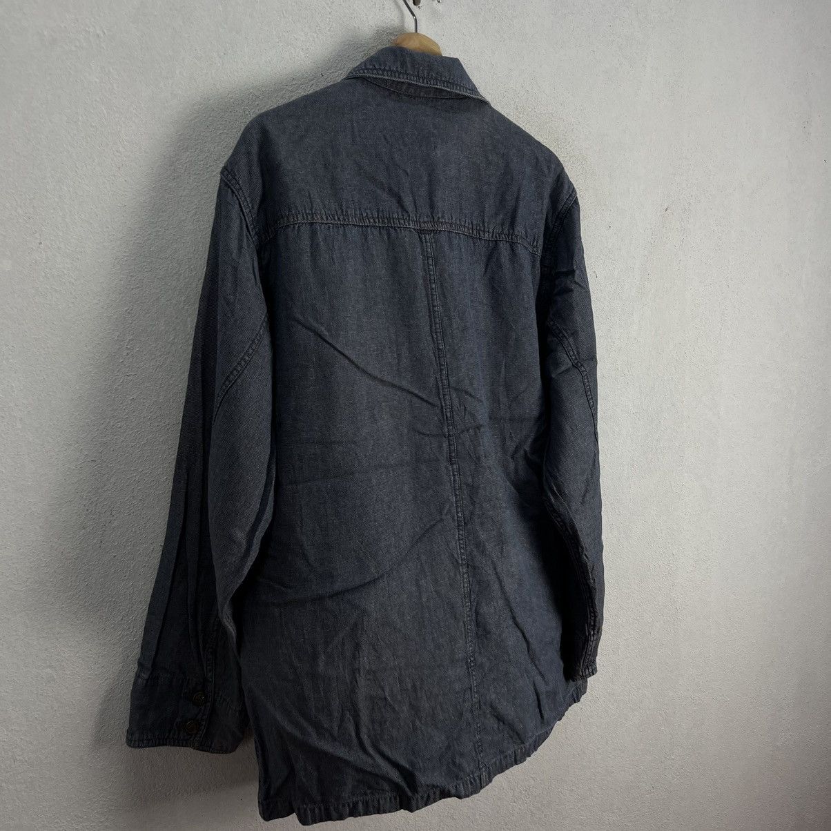 Japanese Brand INSPECTORS JACKET HIKORY CHORE JACKET COVER DUET COMPO JAPAN Size US M / EU 48-50 / 2 - 9 Thumbnail