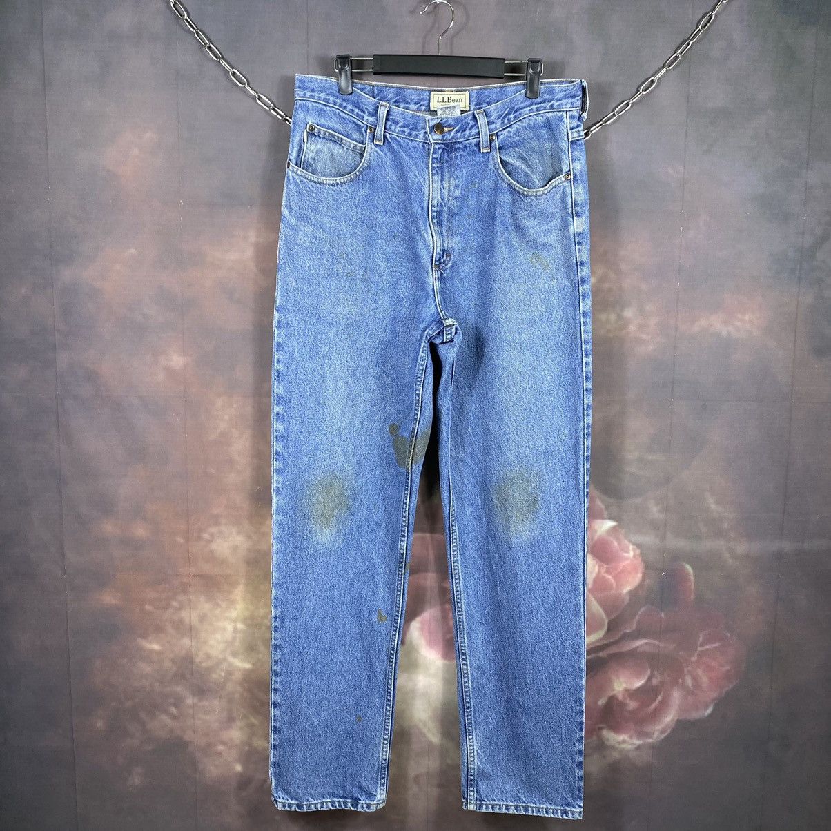 Jean × L.L. Bean × Vintage STEALS🔥Vintage LL Bean Trouser Jeans 33x32 Size US 33 - 1 Thumbnail