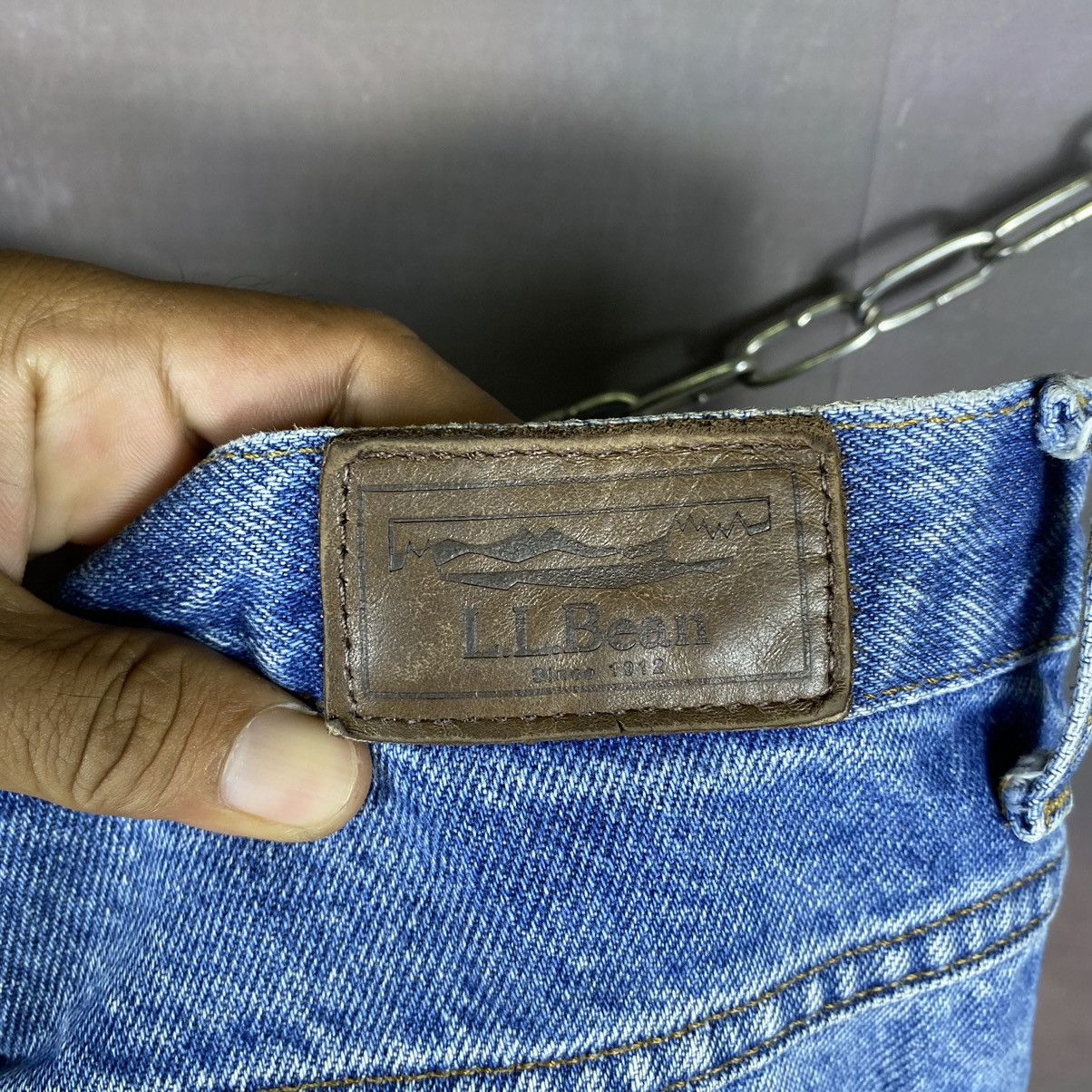 Jean × L.L. Bean × Vintage STEALS🔥Vintage LL Bean Trouser Jeans 33x32 Size US 33 - 9 Thumbnail