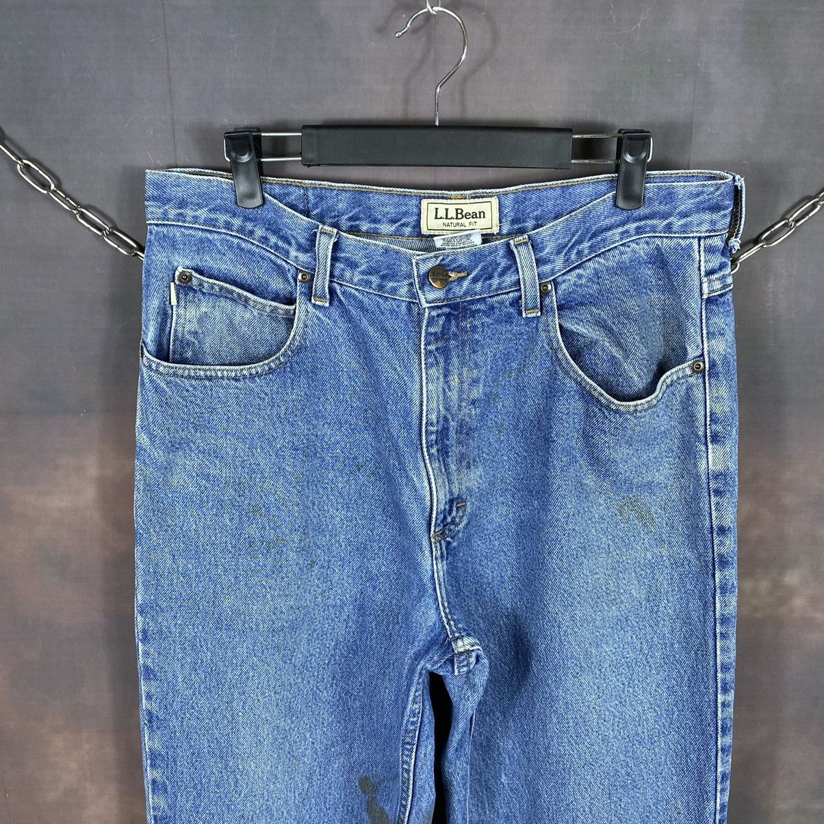 Jean × L.L. Bean × Vintage STEALS🔥Vintage LL Bean Trouser Jeans 33x32 Size US 33 - 3 Thumbnail