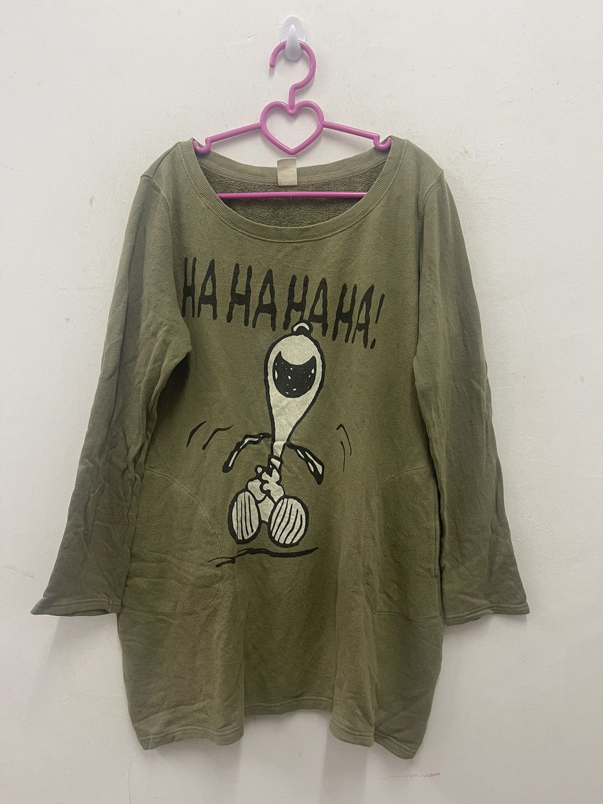 Peanuts Rare PEANUTS Laughing Dick Head Ha ha ha ha Women Size US M / EU 48-50 / 2 - 1 Thumbnail