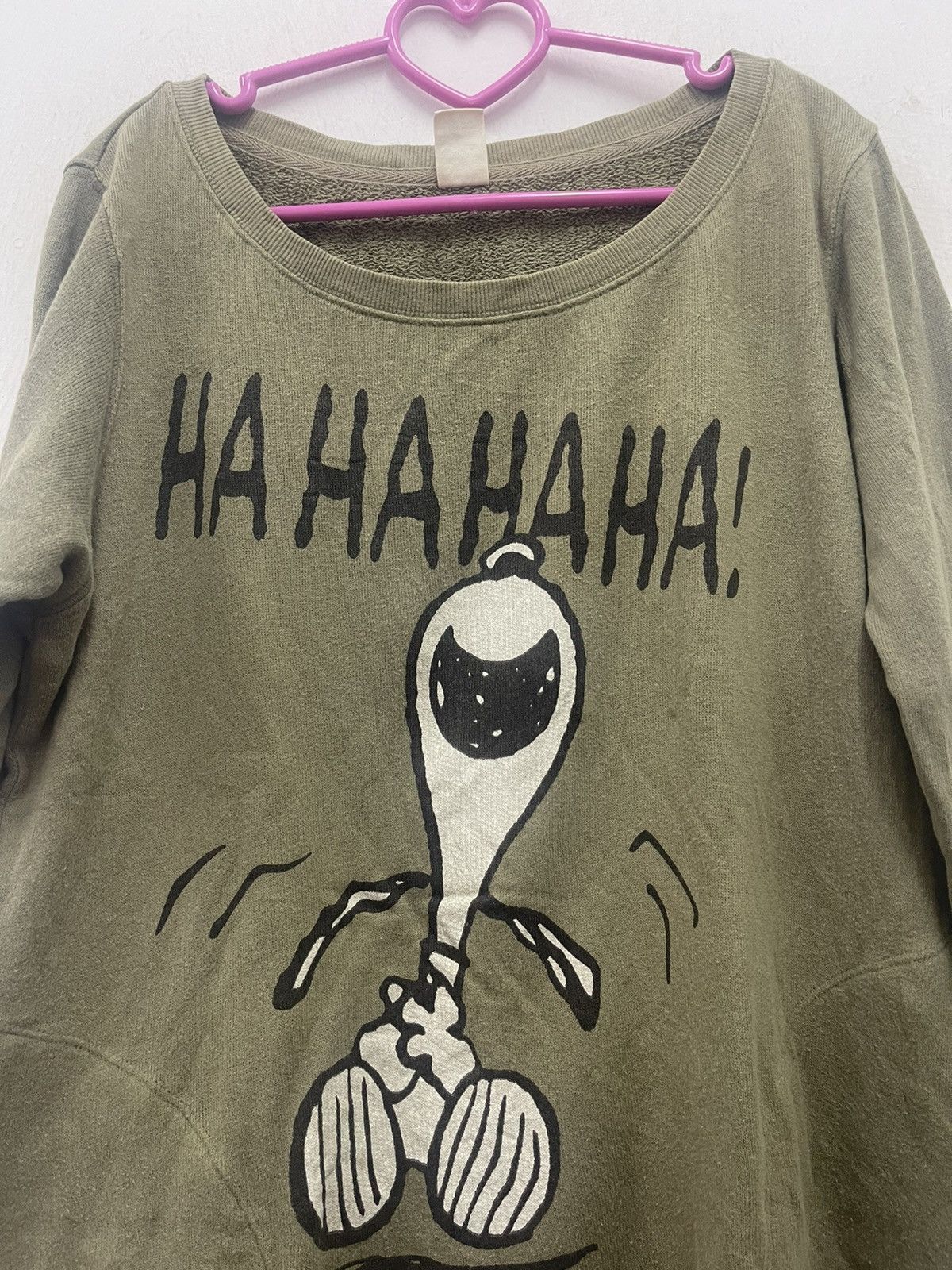 Peanuts Rare PEANUTS Laughing Dick Head Ha ha ha ha Women Size US M / EU 48-50 / 2 - 3 Thumbnail