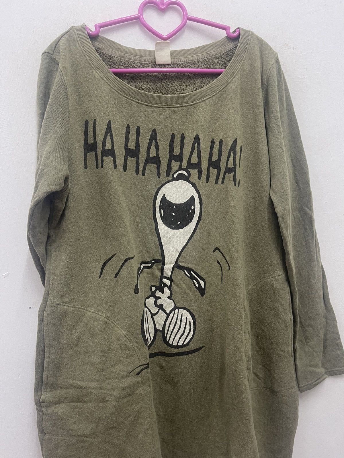 Peanuts Rare PEANUTS Laughing Dick Head Ha ha ha ha Women Size US M / EU 48-50 / 2 - 2 Thumbnail
