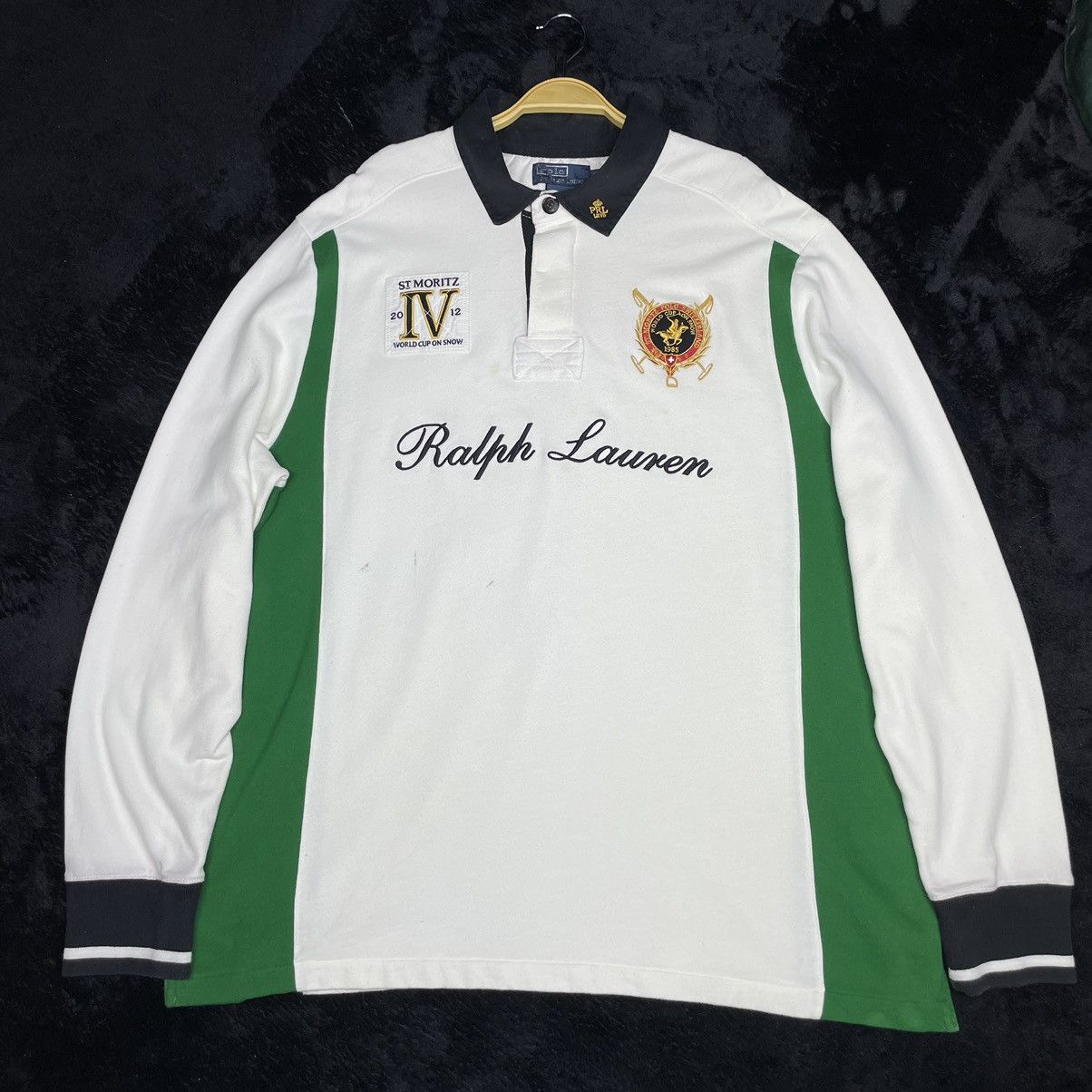 Polo Ralph Lauren × Vintage Polo Ralph Lauren St.Moritz polo World Cup Rugby long sleeve Size US XXL / EU 58 / 5 - 3 Thumbnail