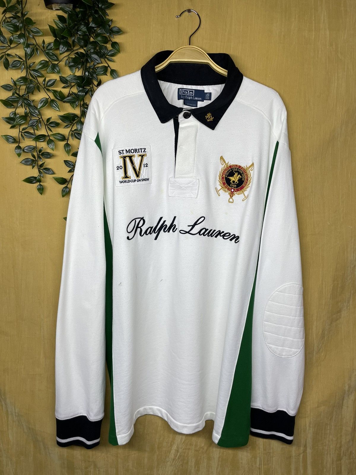 【レア】ヴィンテージ Cartier St.moritz Polo ポロシャツ Cartier × Vintage St Moritz Cartier #1 Polo Long sleeve