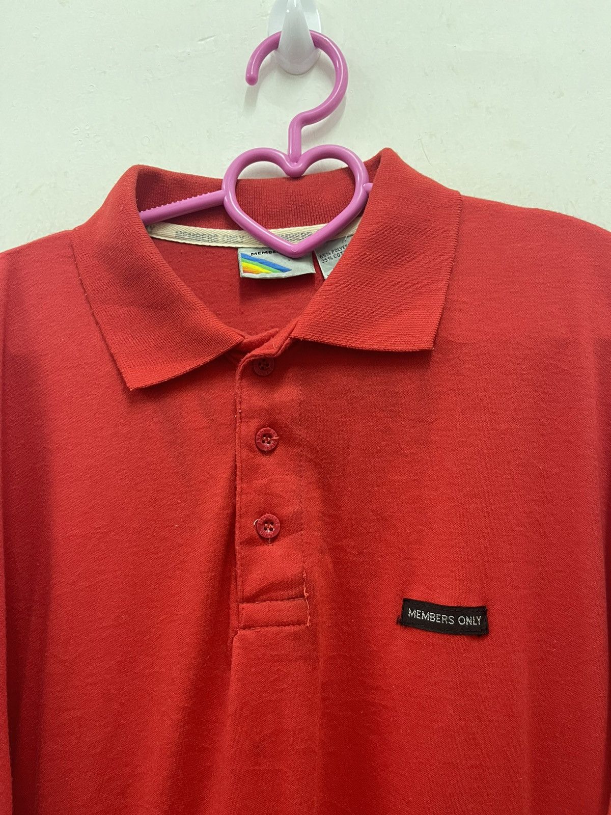 Members Only Rare Vintage MEMBERS ONLY Polo Shirt Size US XL / EU 56 / 4 - 2 Thumbnail