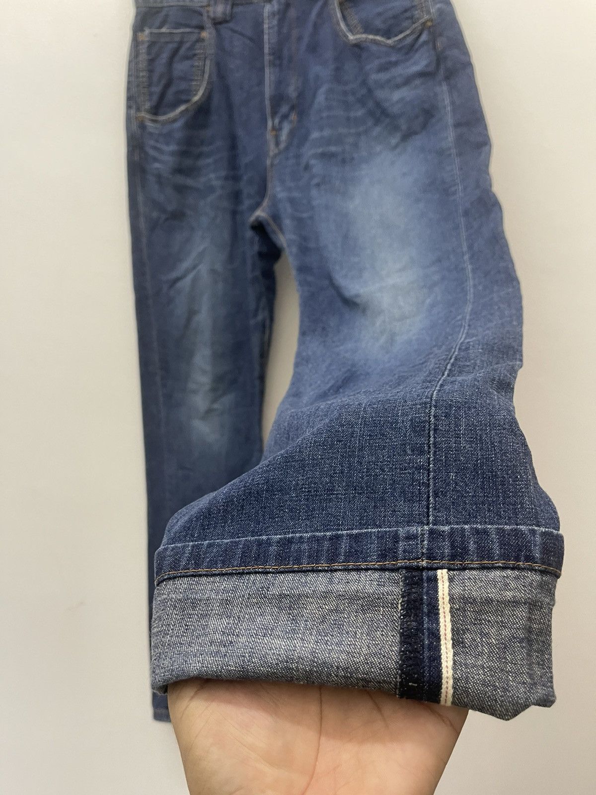 CABANE de ZUCCa Rare Vintage CABANE DE ZUCCA Half Selvedge High Rise Japan Size US 32 / EU 48 - 6 Thumbnail