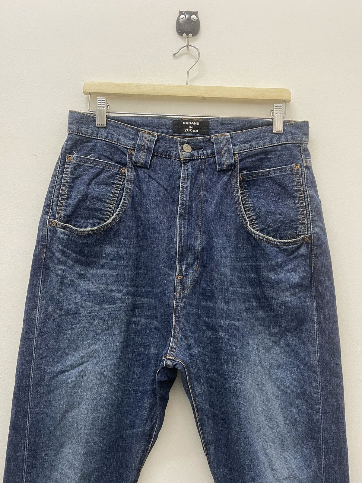 CABANE de ZUCCa Rare Vintage CABANE DE ZUCCA Half Selvedge High Rise Japan Size US 32 / EU 48 - 7 Thumbnail