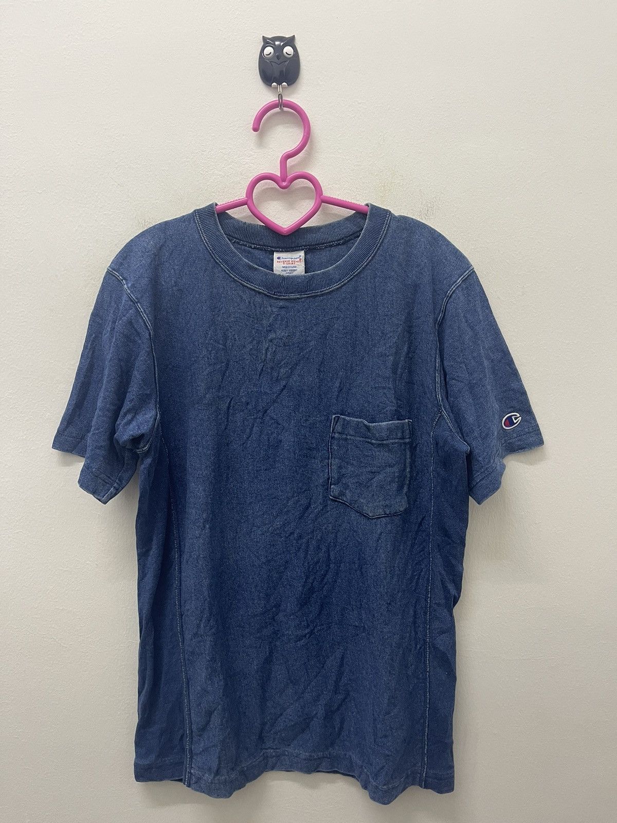Champion Rare Vintage CHAMPION Reverse Weave Single Pocket Size US M / EU 48-50 / 2 - 1 Thumbnail