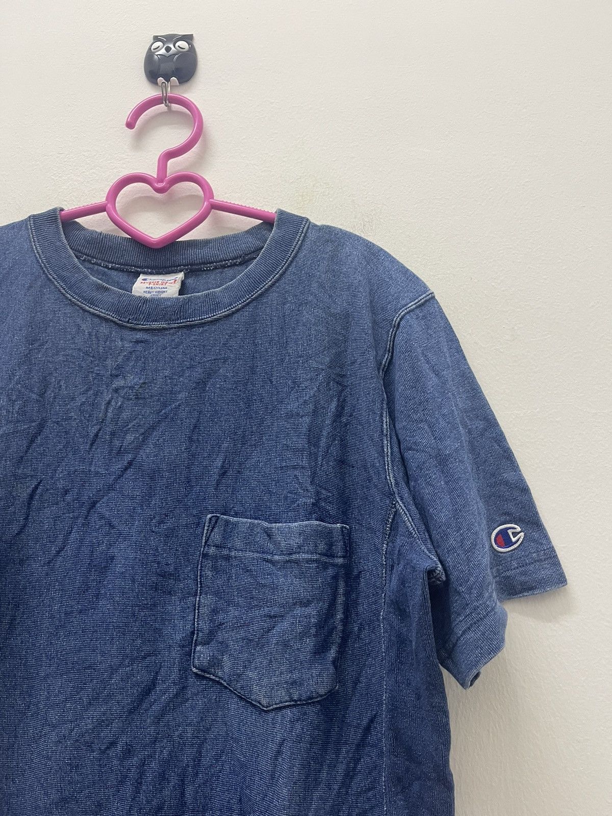 Champion Rare Vintage CHAMPION Reverse Weave Single Pocket Size US M / EU 48-50 / 2 - 2 Thumbnail