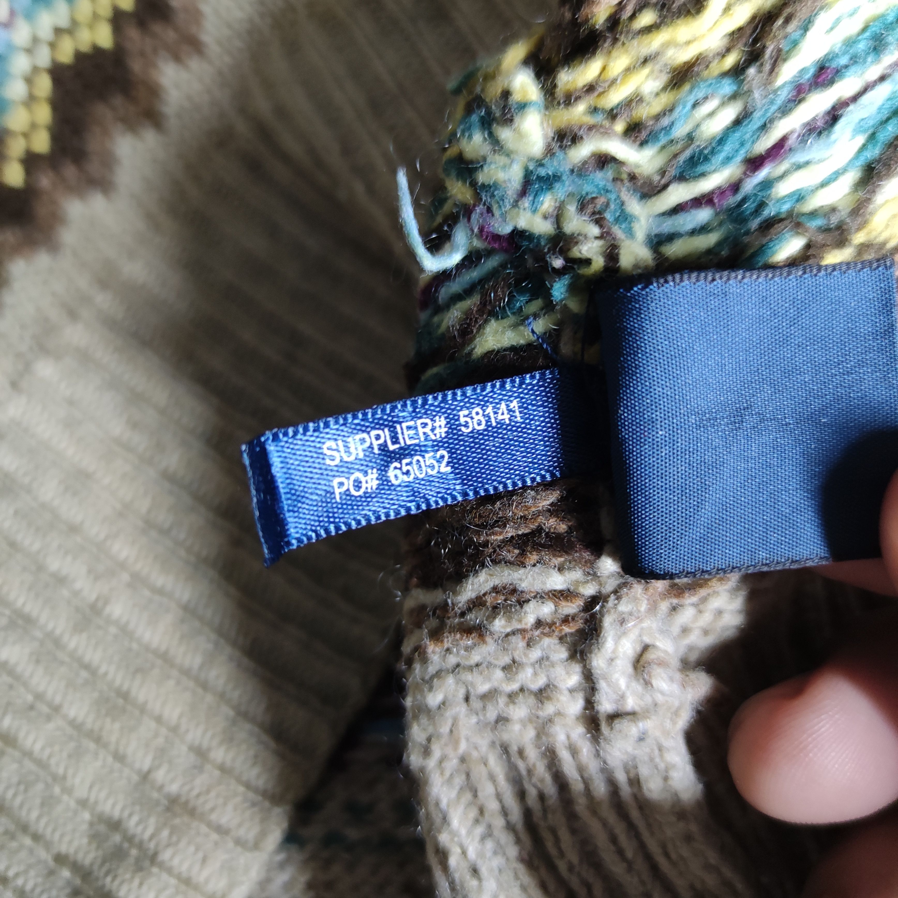 Polo Ralph Lauren Vintage Polo Ralph Lauren patterned knit sweater vest Size US M / EU 48-50 / 2 - 10 Thumbnail