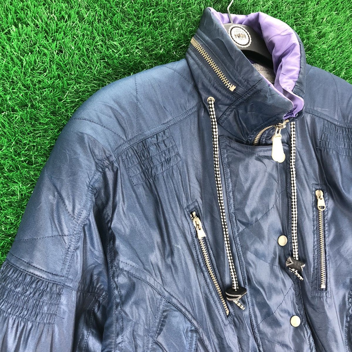 Ellesse Vintage 80's Ellesse Made by Goldwin Parachute Bomber Jacket Size US XS / EU 42 / 0 - 2 Thumbnail