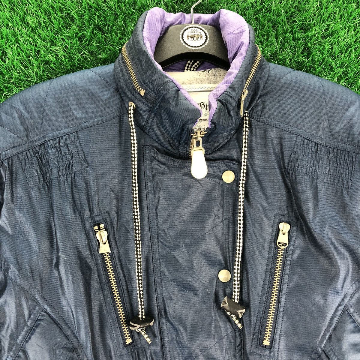 Ellesse Vintage 80's Ellesse Made by Goldwin Parachute Bomber Jacket Size US XS / EU 42 / 0 - 8 Thumbnail