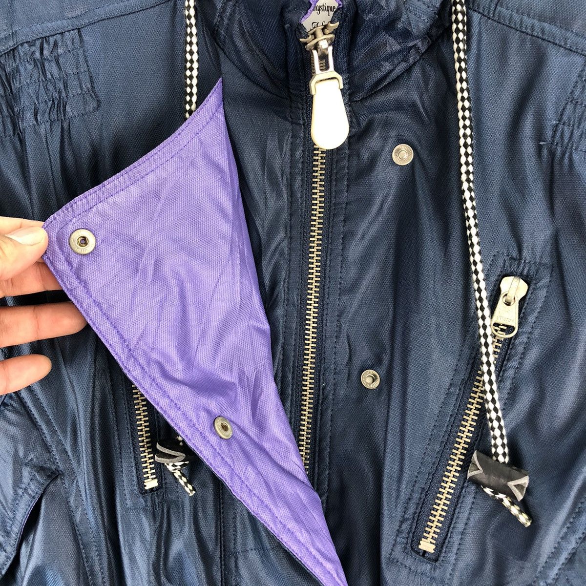 Ellesse Vintage 80's Ellesse Made by Goldwin Parachute Bomber Jacket Size US XS / EU 42 / 0 - 9 Thumbnail