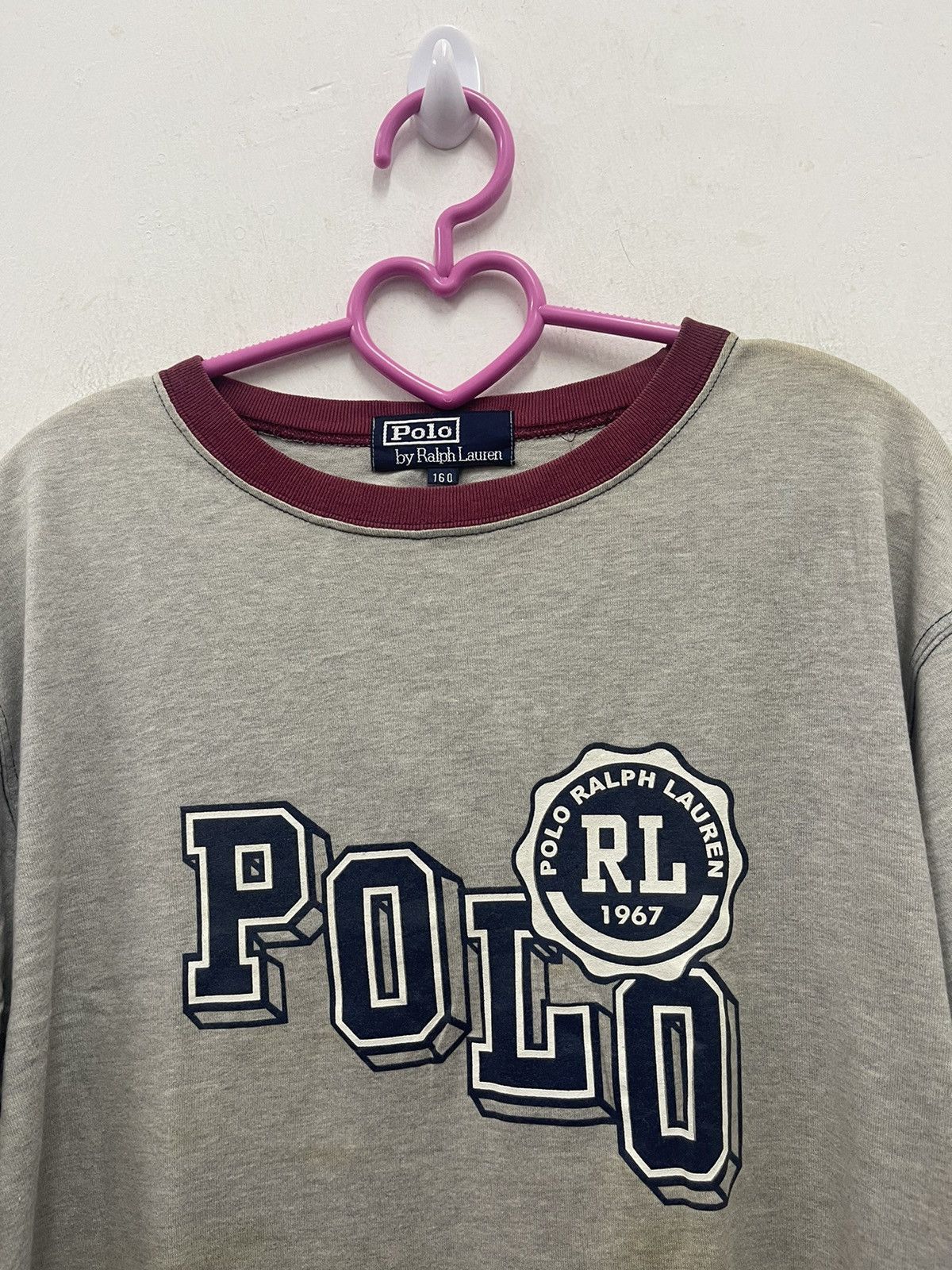 Polo Ralph Lauren Rare Vintage POLO RALPH LAUREN Spell Out Tee Size US S / EU 44-46 / 1 - 2 Thumbnail