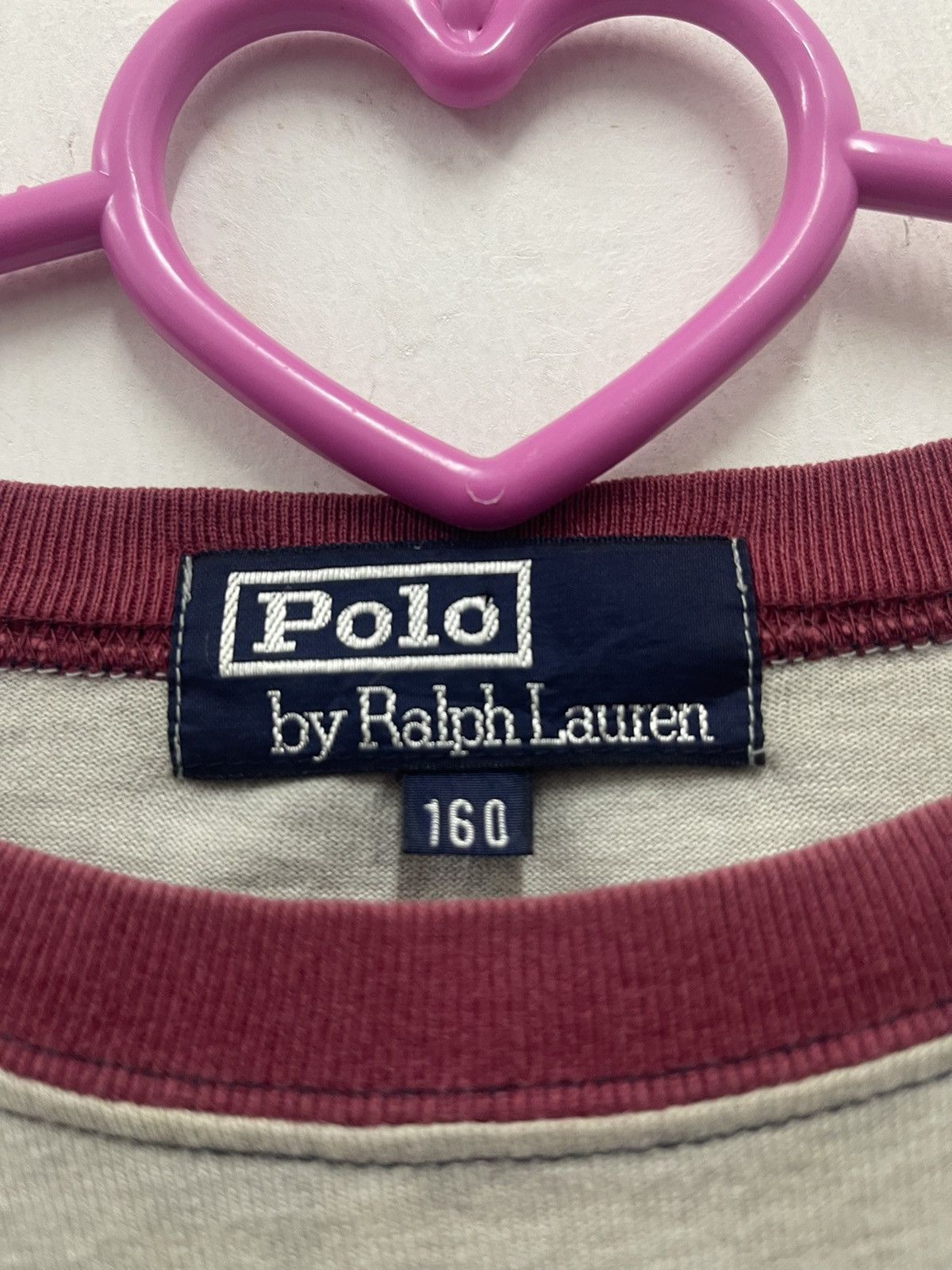 Polo Ralph Lauren Rare Vintage POLO RALPH LAUREN Spell Out Tee Size US S / EU 44-46 / 1 - 3 Thumbnail