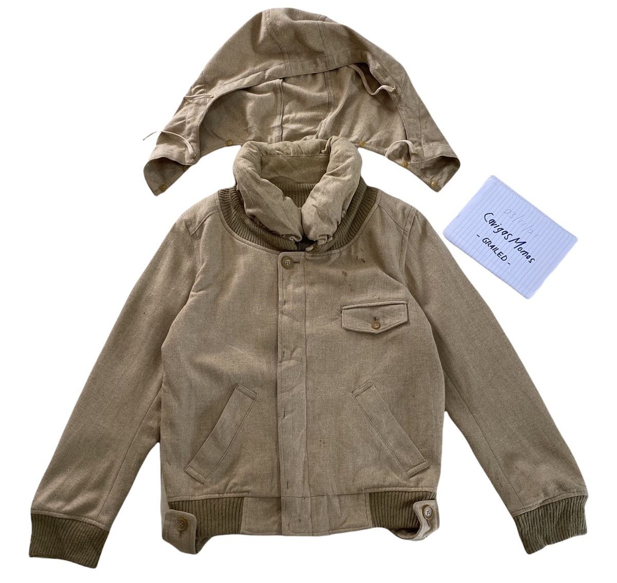 Issey Miyake 🇯🇵ARCHIEVE ISSEY MIYAKE MERCIBEAUCOUP WOOL BOMBER JACKET Size US S / EU 44-46 / 1 - 15 Thumbnail