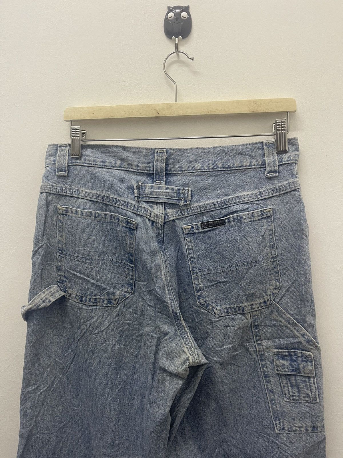 Lee Rare Vintage RIVETED BY LEE Cargo Jeans Size US 30 / EU 46 - 2 Thumbnail