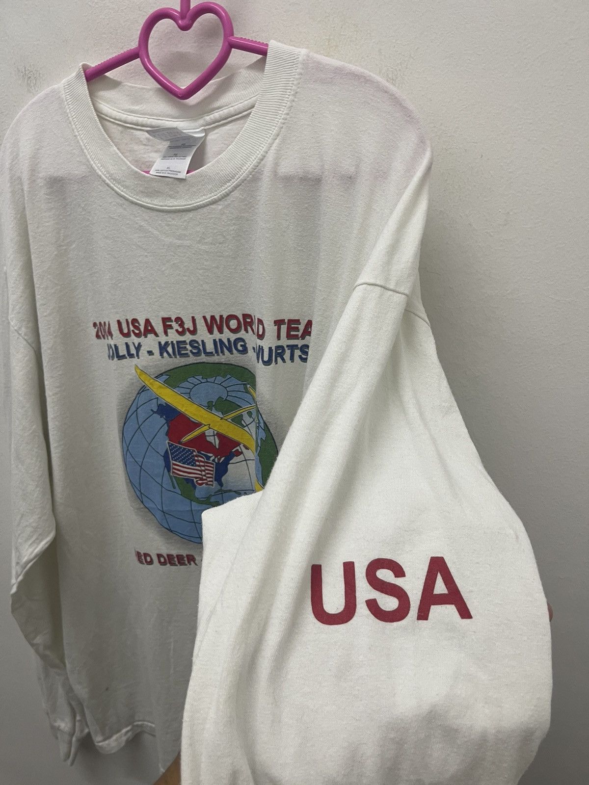 Vintage Rare Vintage USA F3J WORLD TEAM Jolly Kiesling Wurts 2004 Size US XL / EU 56 / 4 - 3 Thumbnail